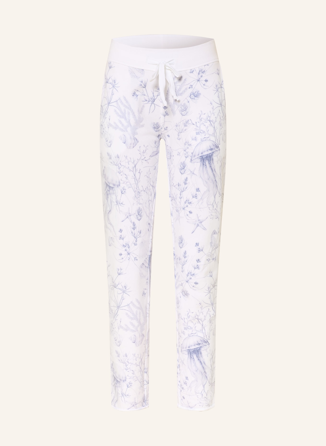 Juvia Sweatpants SMILLA: BLAU / WEISS