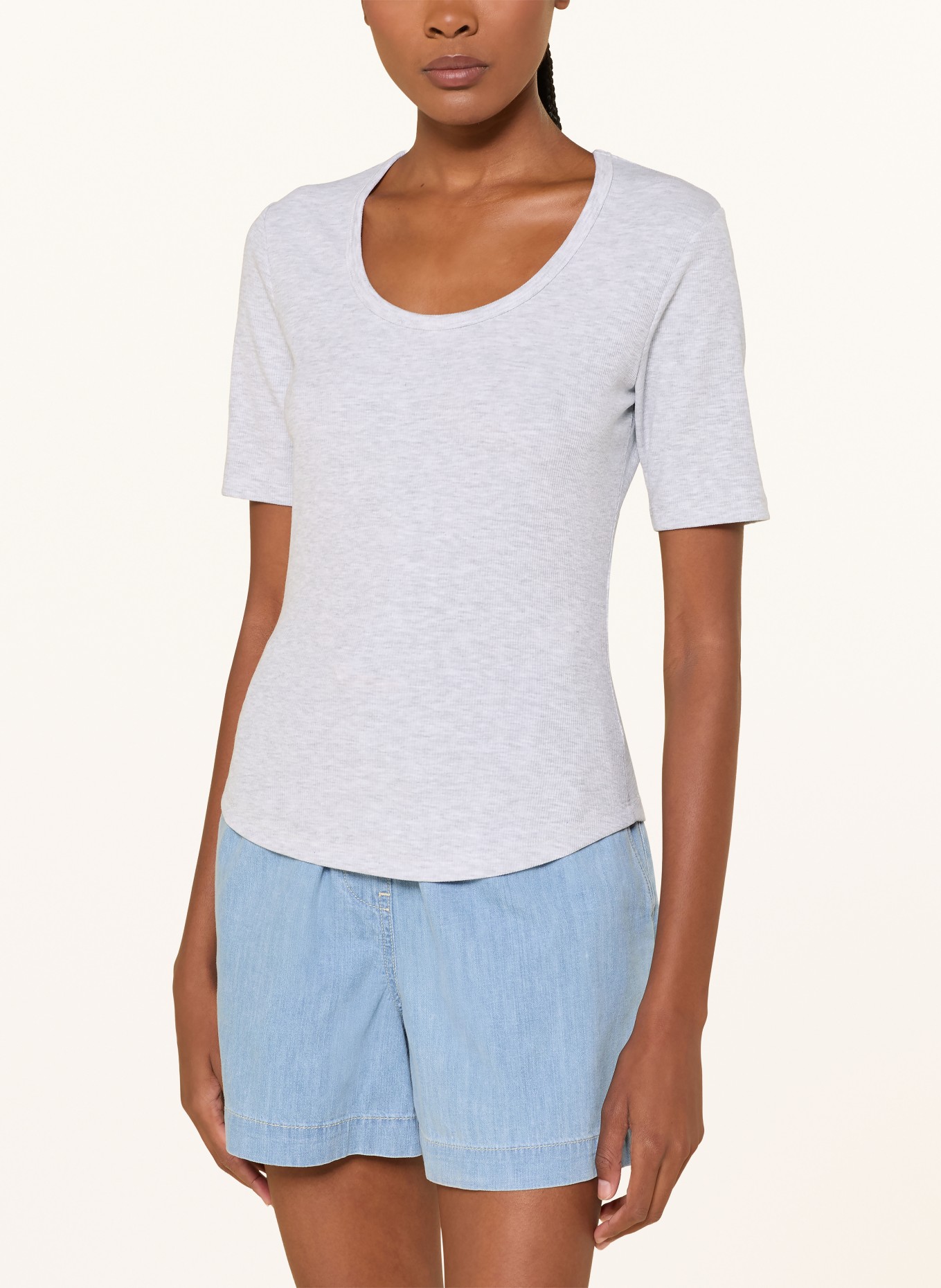 Juvia T-Shirt ANELA: HELLGRAU