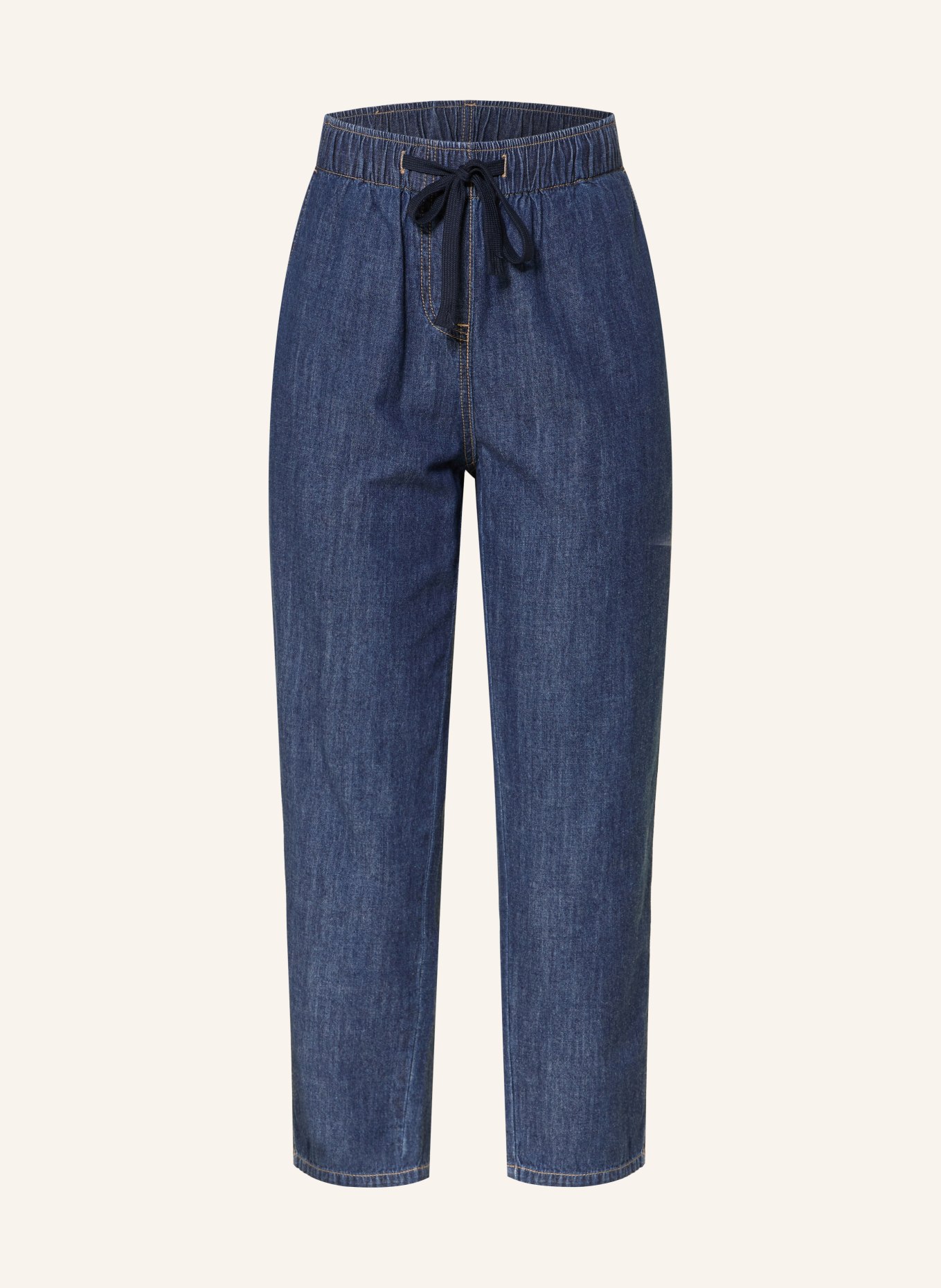 Juvia WENDY Cropped Jeans: DARK BLUE