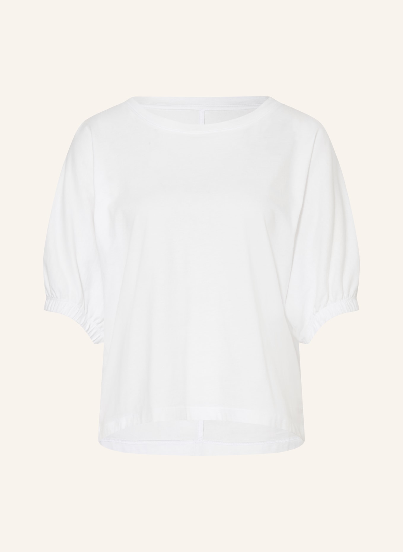 Juvia T-Shirt JOLIE mit 3/4-Arm: WEISS