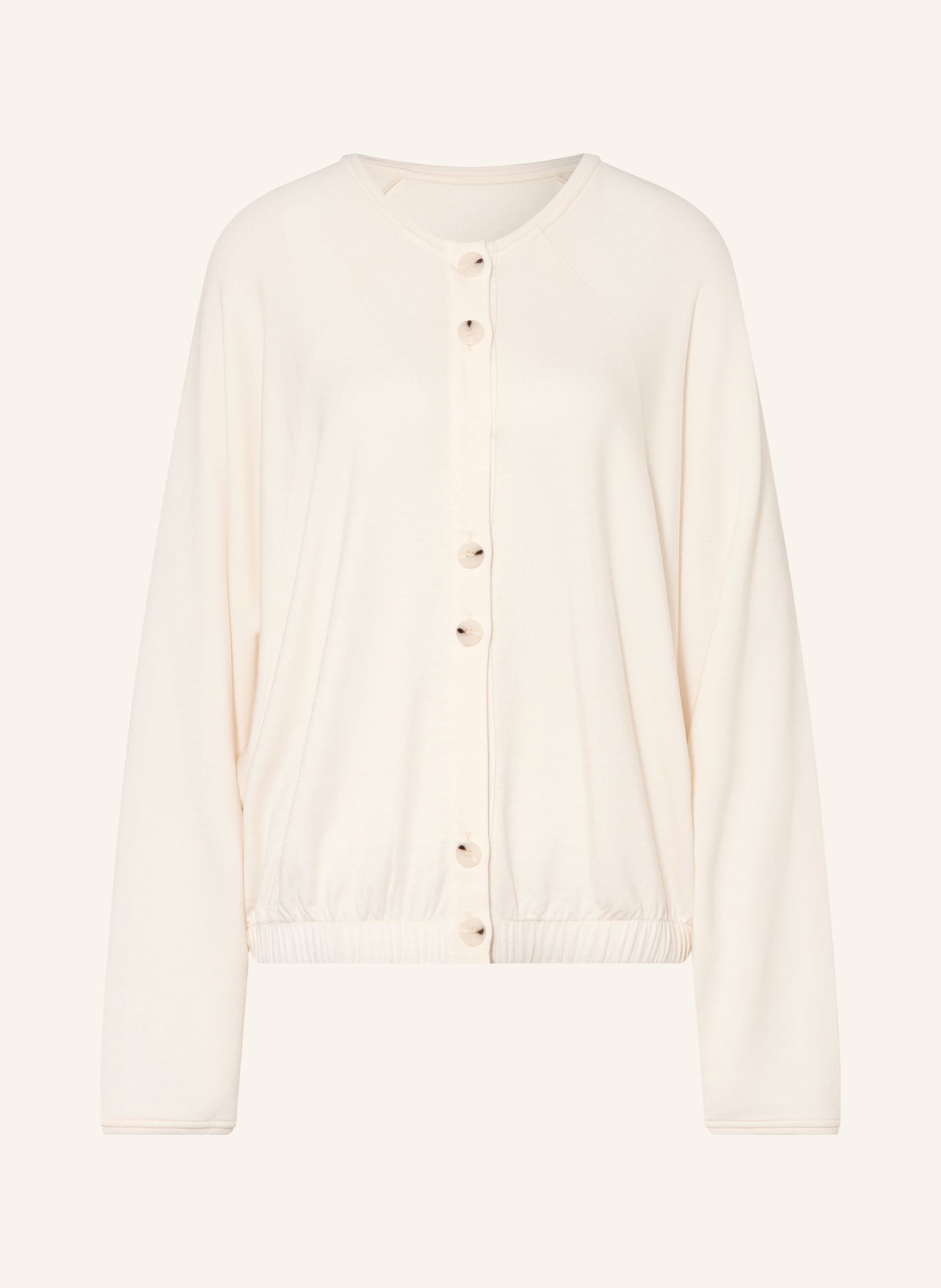 black palms BRIONA Oversized Blouse Shirt: CREAM