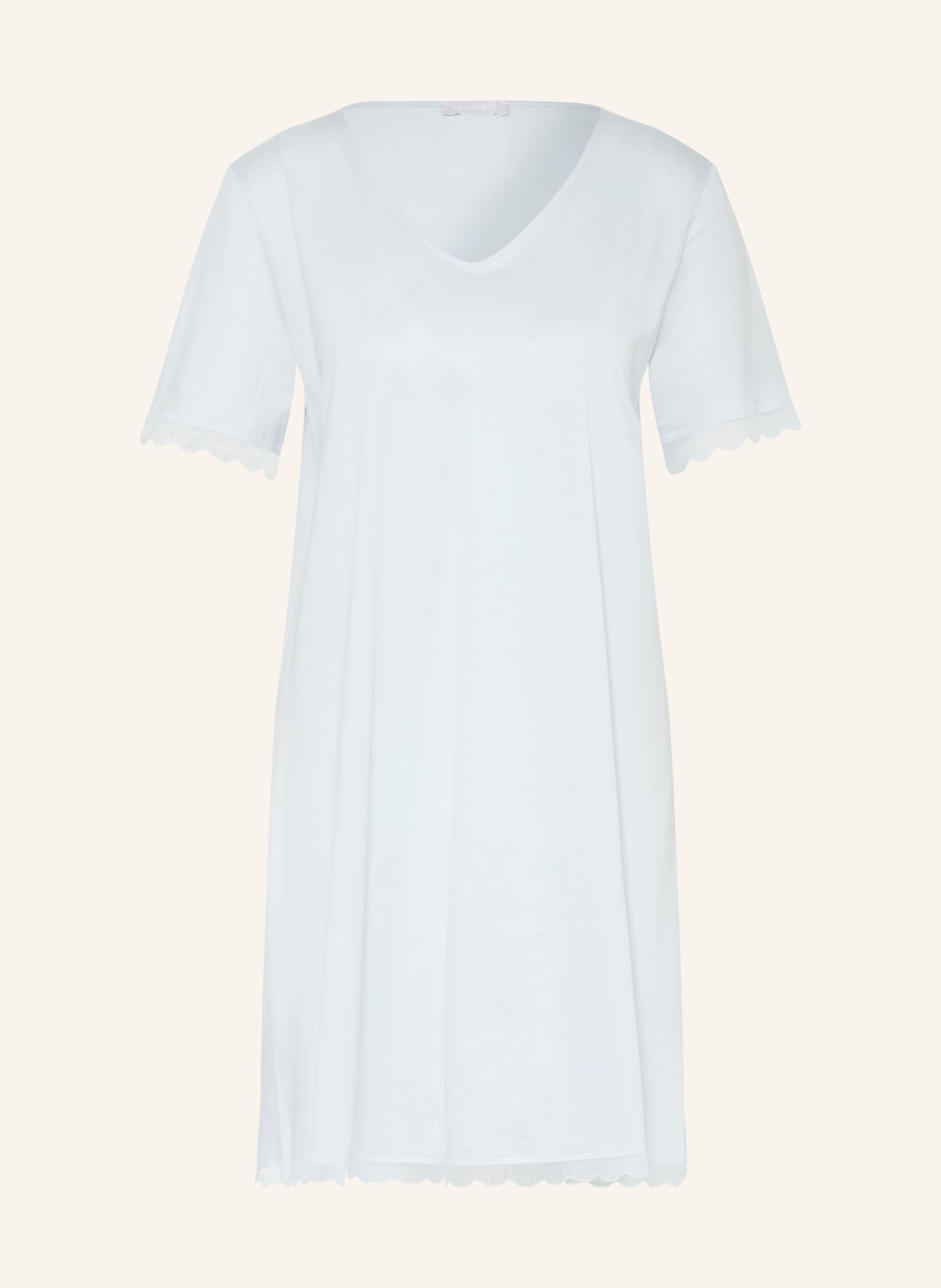 HANRO noční košile: TMAVĚ MODRÁ