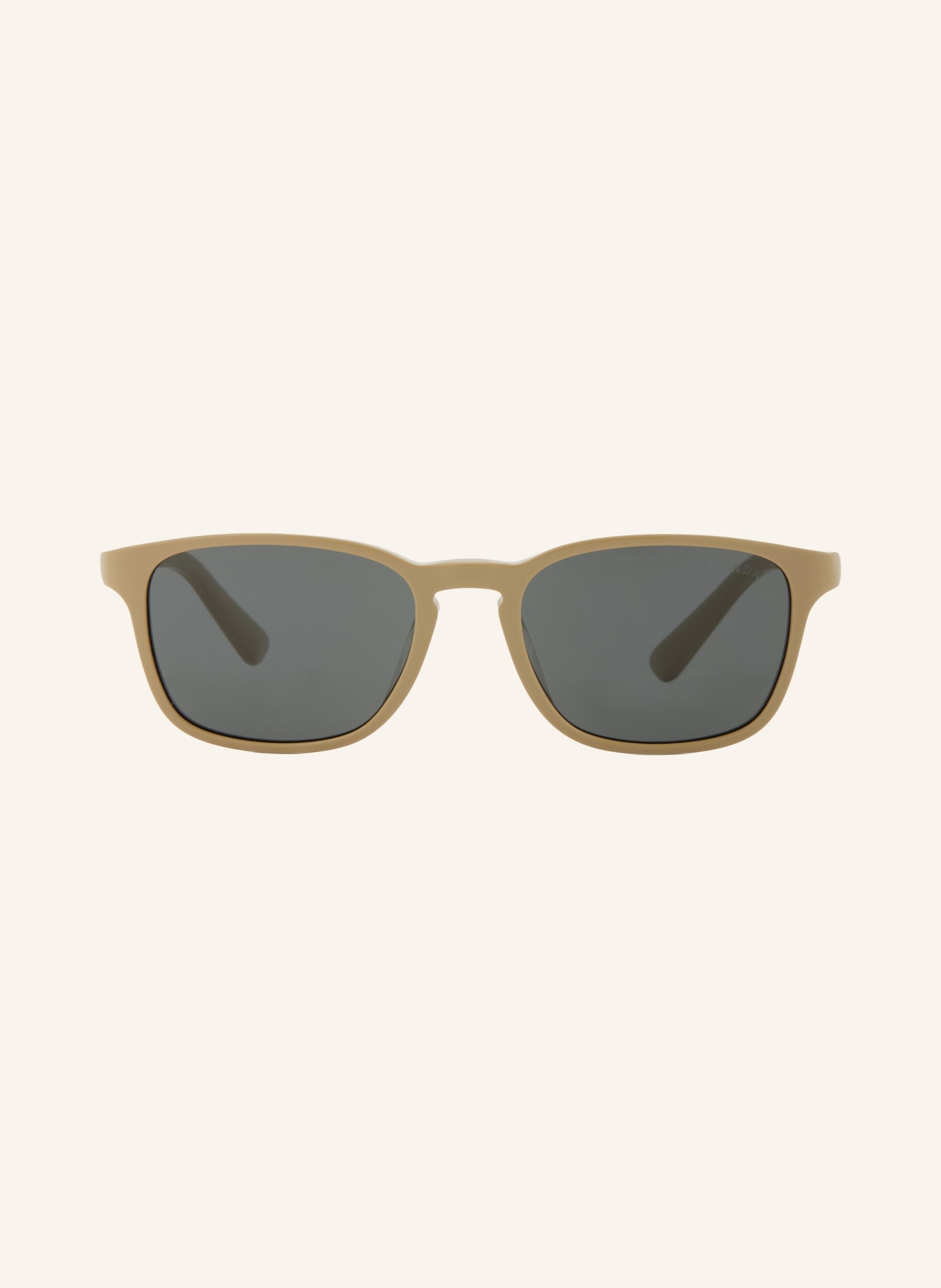 PRADA Okulary przeciwsłoneczne PR D13SU: BEŻOWY/ CIEMNOSZARY