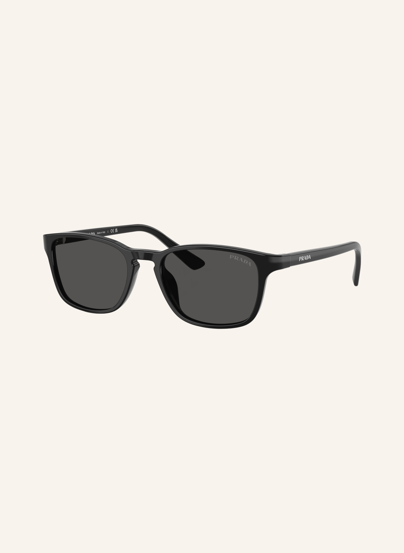 PRADA Sonnenbrille PR D13SU: SCHWARZ/ DUNKELGRAU