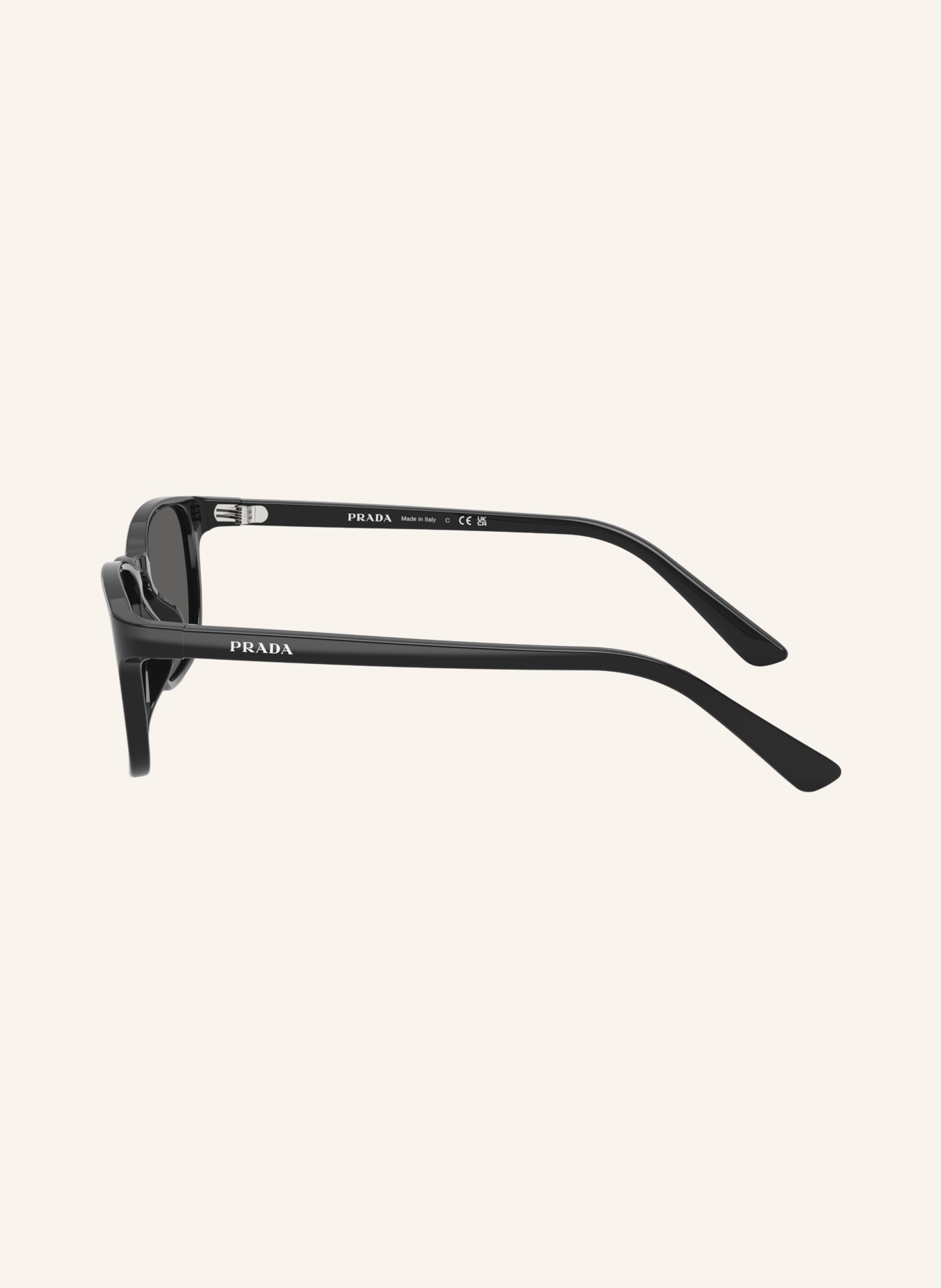 PRADA Sonnenbrille PR D13SU: SCHWARZ/ DUNKELGRAU