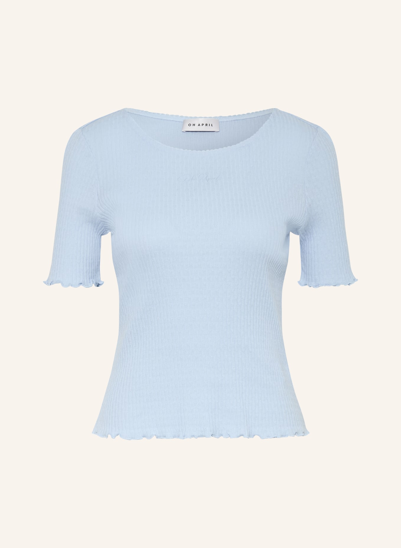 OH APRIL T-Shirt LUNE: HELLBLAU