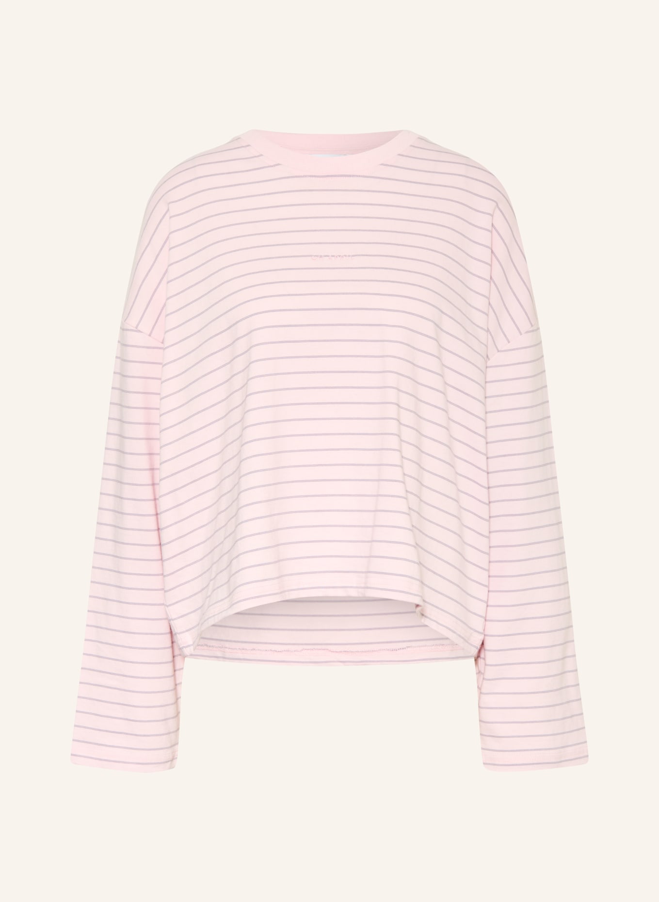 OH APRIL Longsleeve HOT GIRLS: ROSA / GRAU
