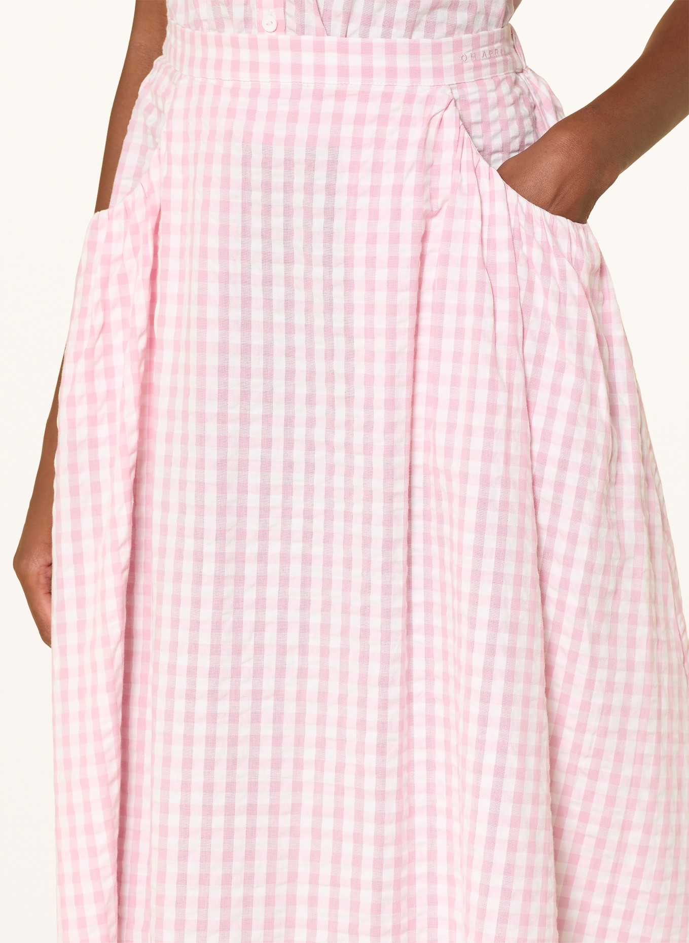 OH APRIL Rock NELLE: ROSA / WEISS