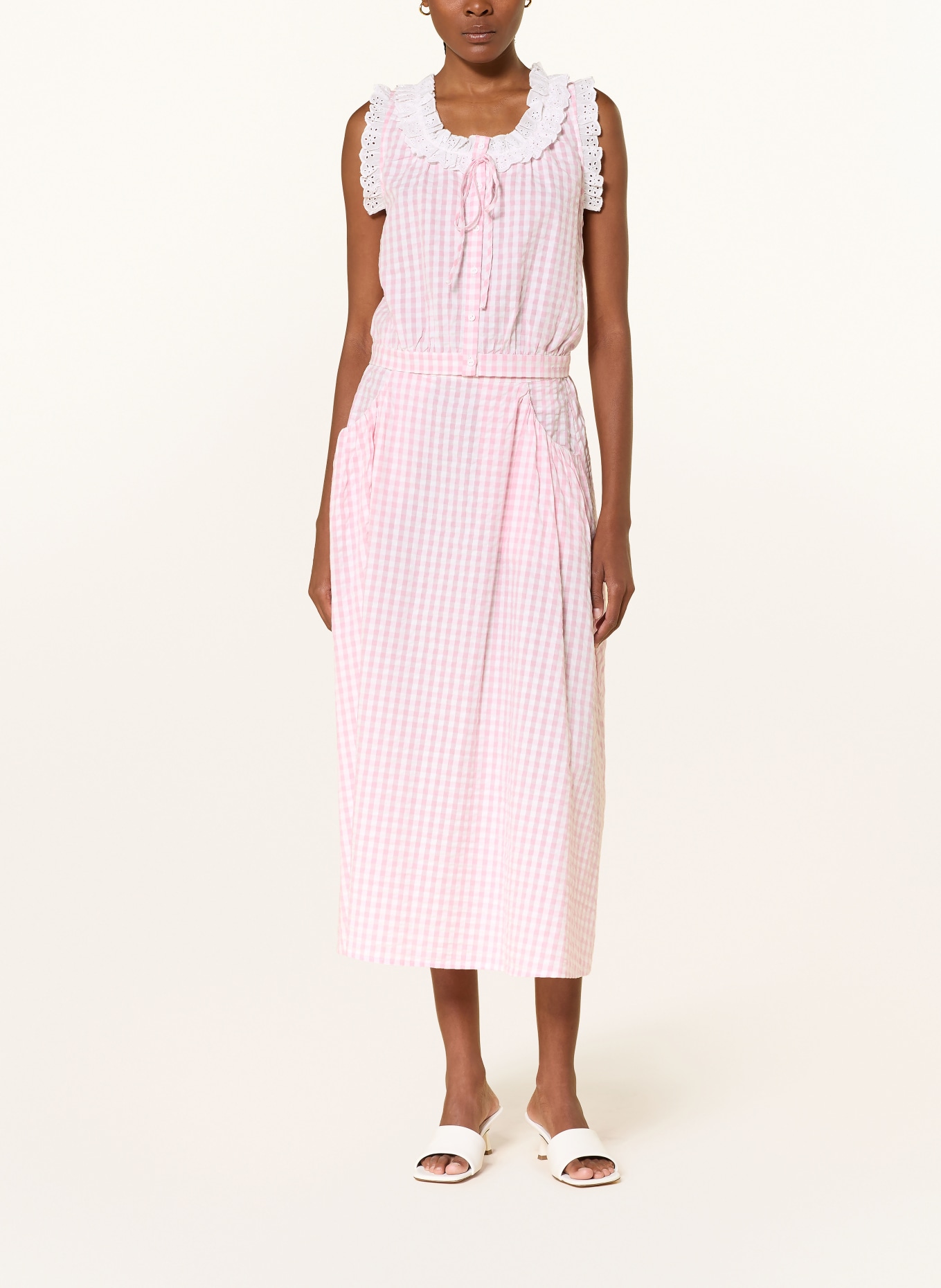 OH APRIL Top SONA: ROSA / WEISS