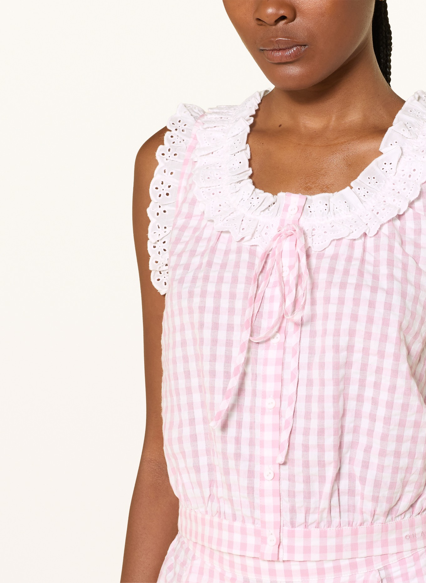 OH APRIL Top SONA: ROSA / WEISS