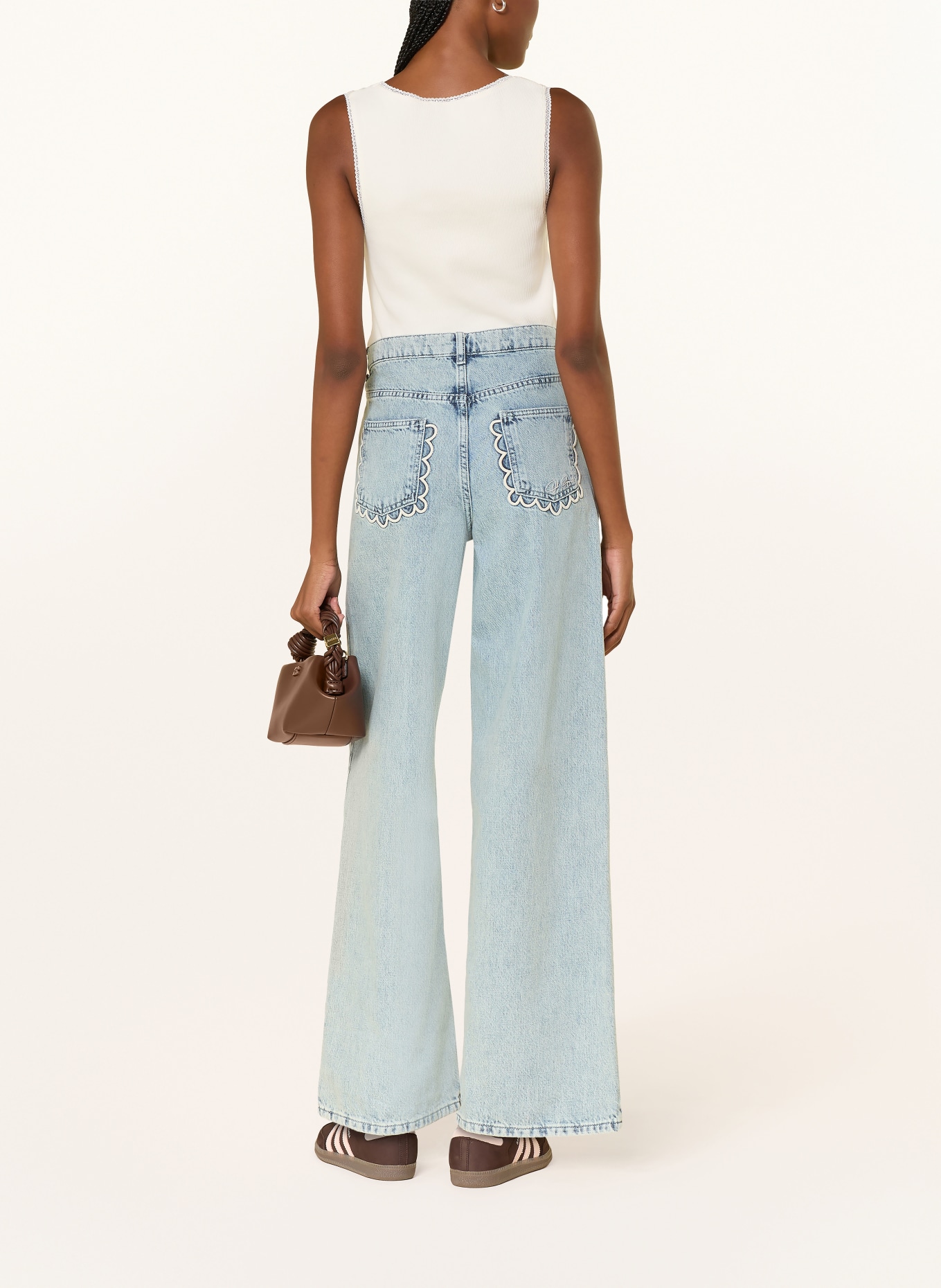 OH APRIL Top JOLIE: ECRU