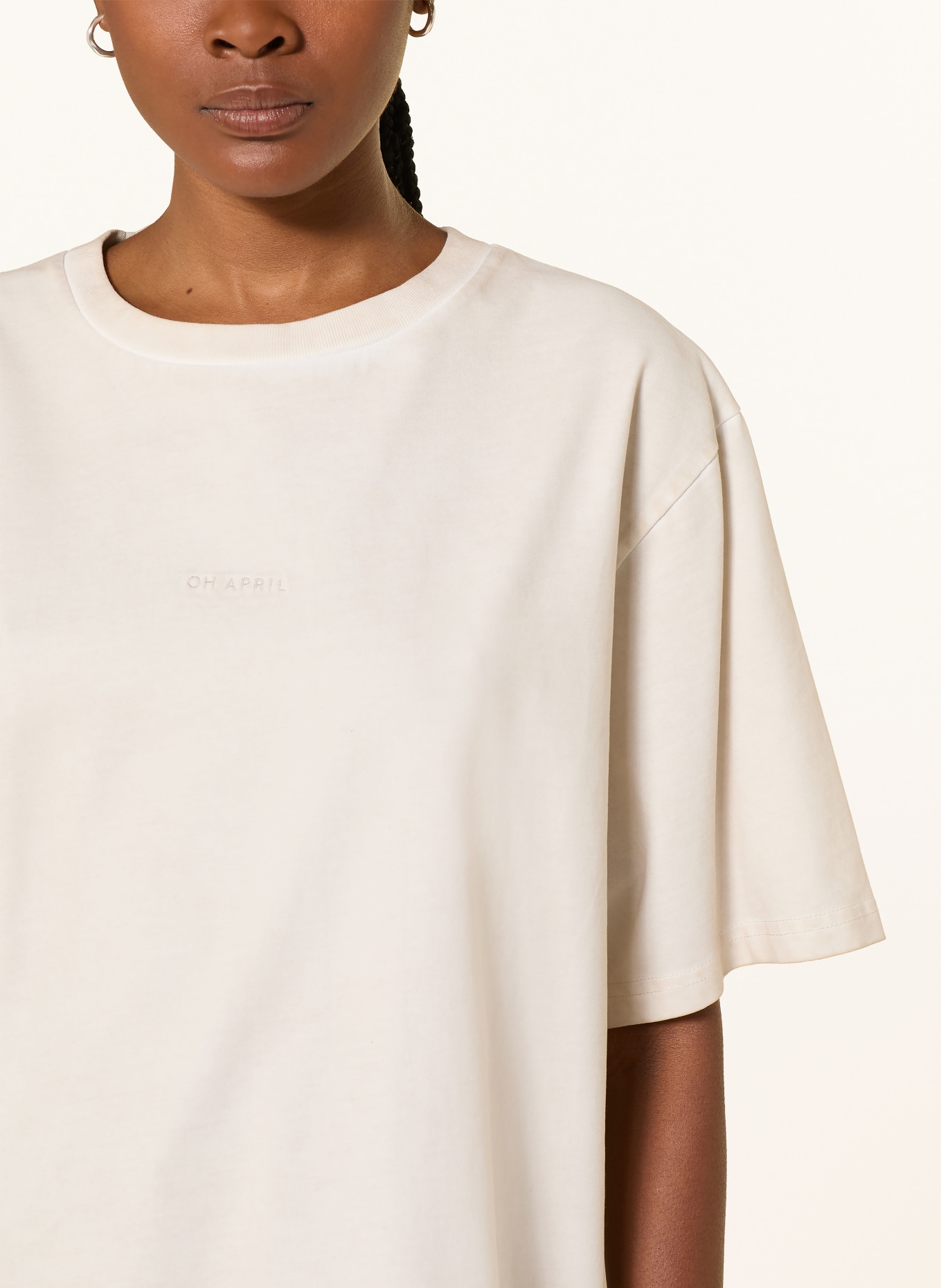 OH APRIL T-Shirt TOMATO GIRL: CREME / ROT / GRÜN