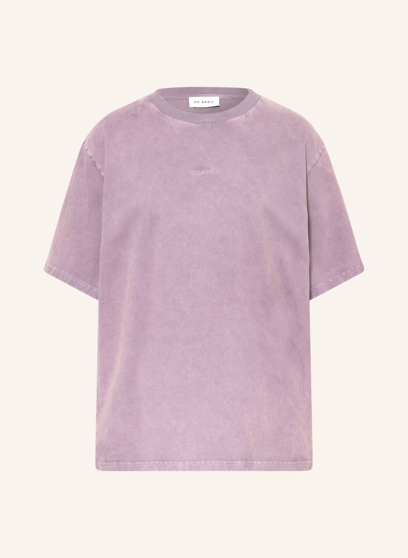 OH APRIL T-shirt FARMERS MARKET: LILAS / LILAS CLAIR / BLANC