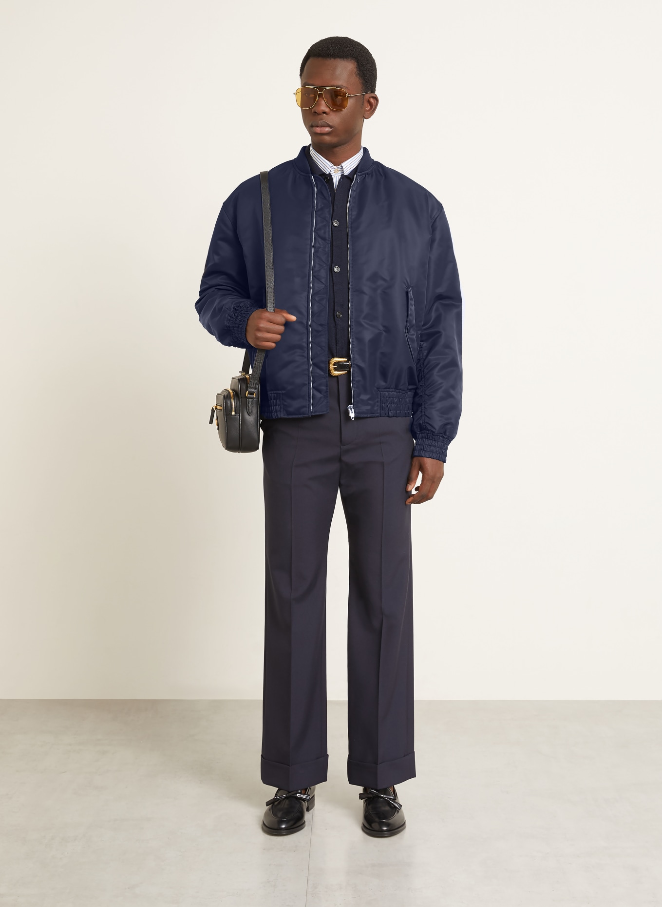 VALENTINO Blouson VGOLD: DUNKELBLAU