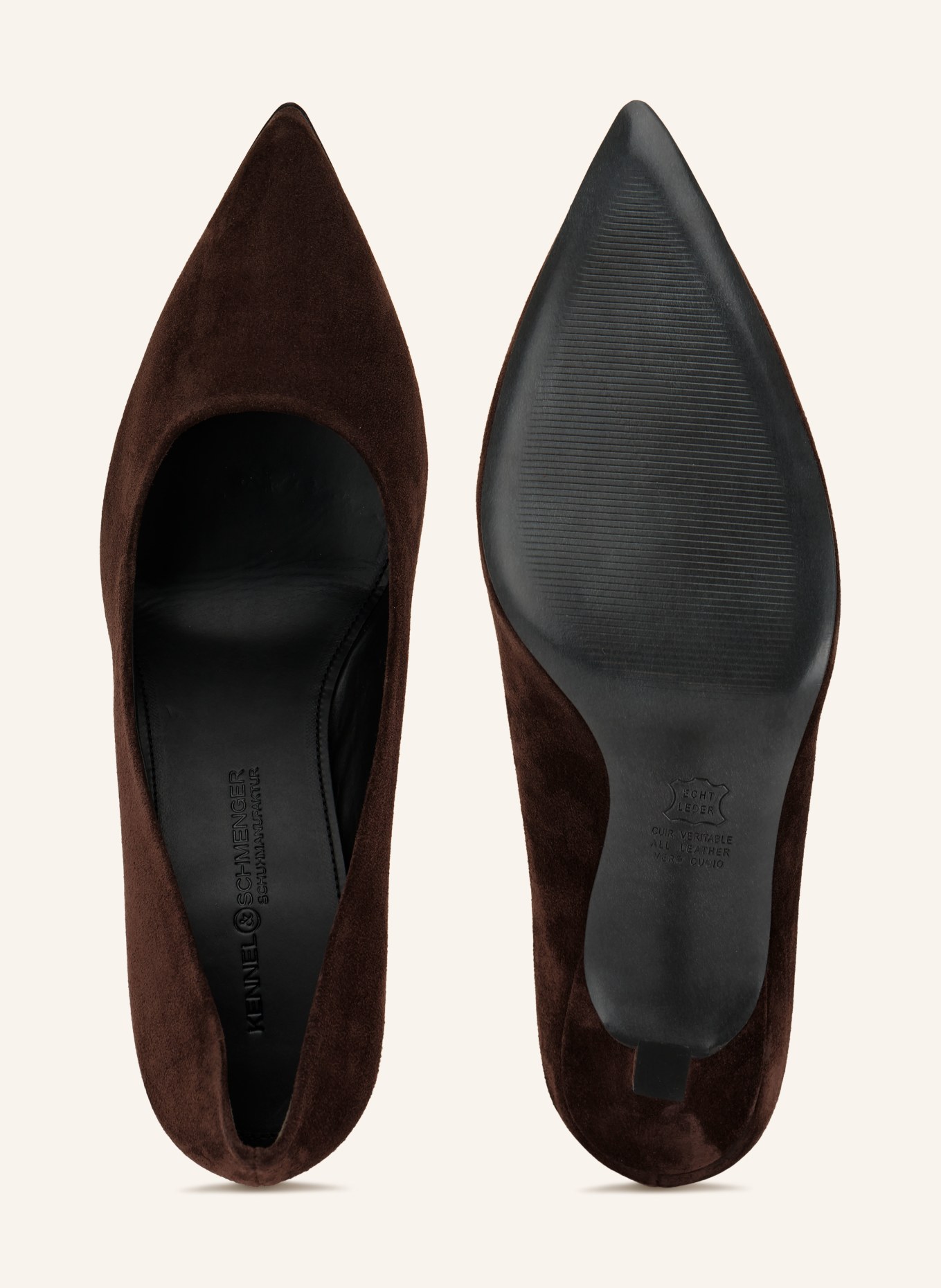 KENNEL & SCHMENGER VERA Pumps: DARK BROWN