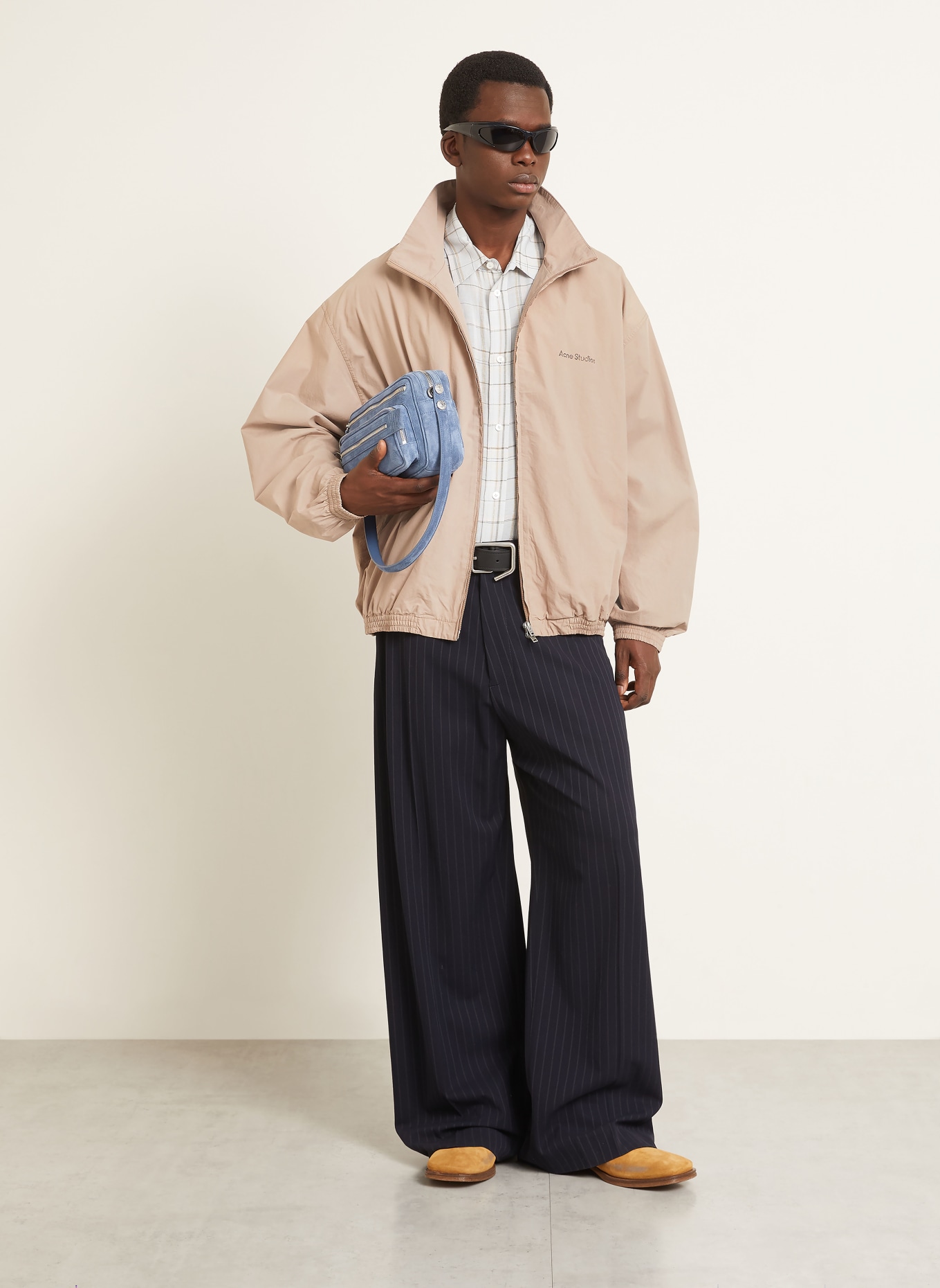 Acne Studios Blouson: BEIGE
