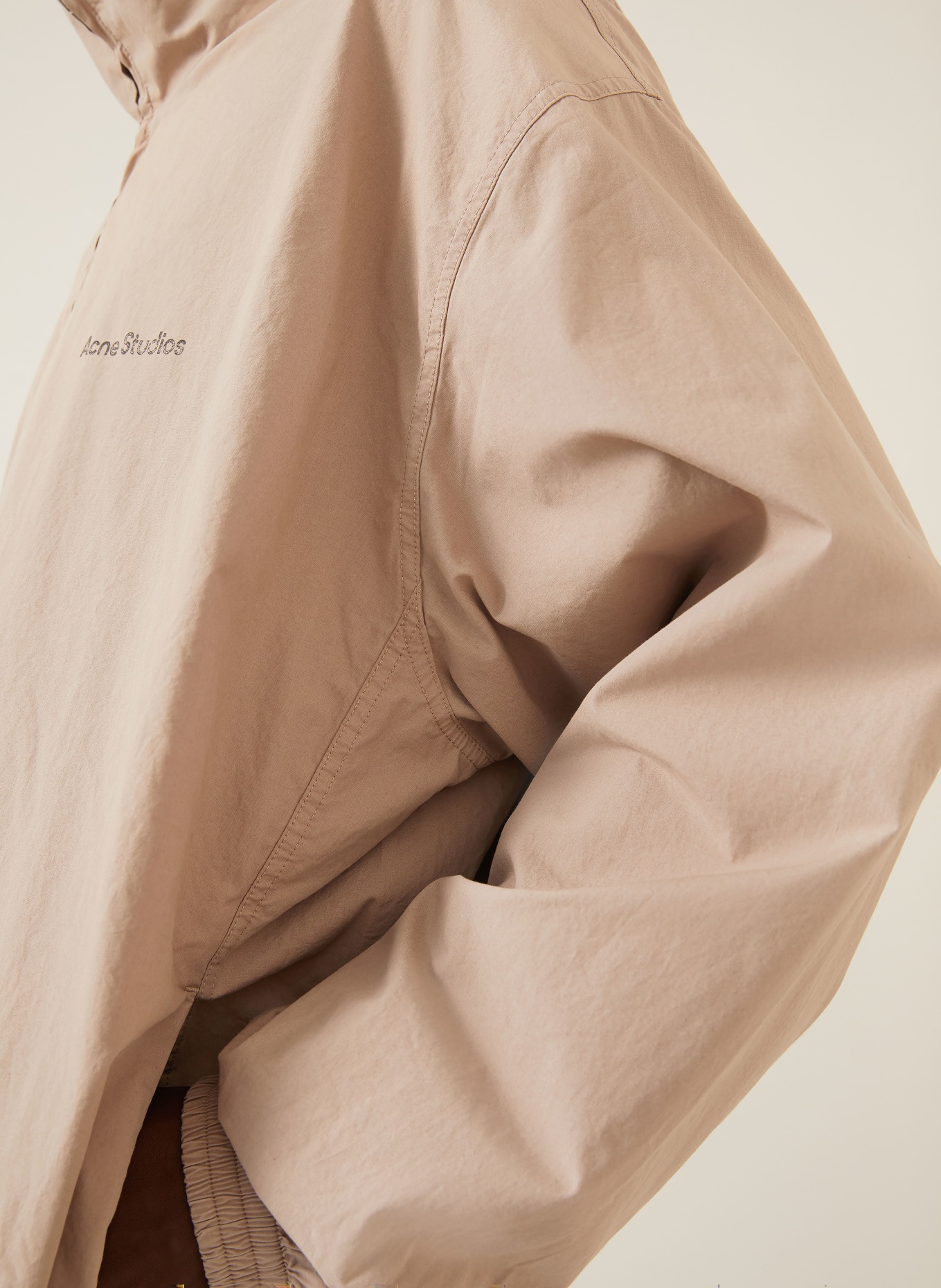 Acne Studios Blouson: BEIGE