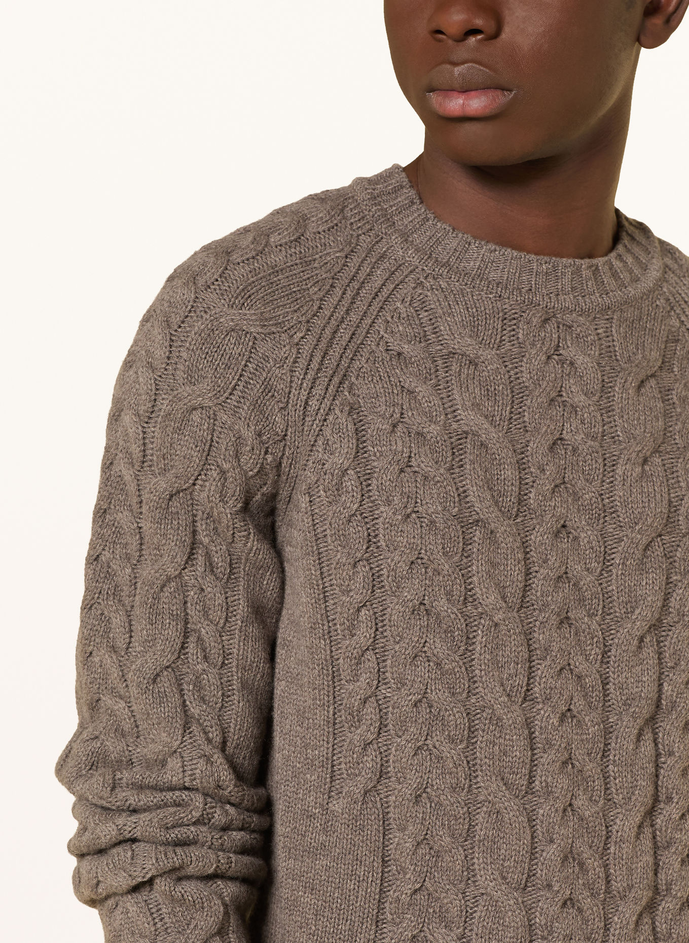 BELSTAFF Trui HARROW: TAUPE
