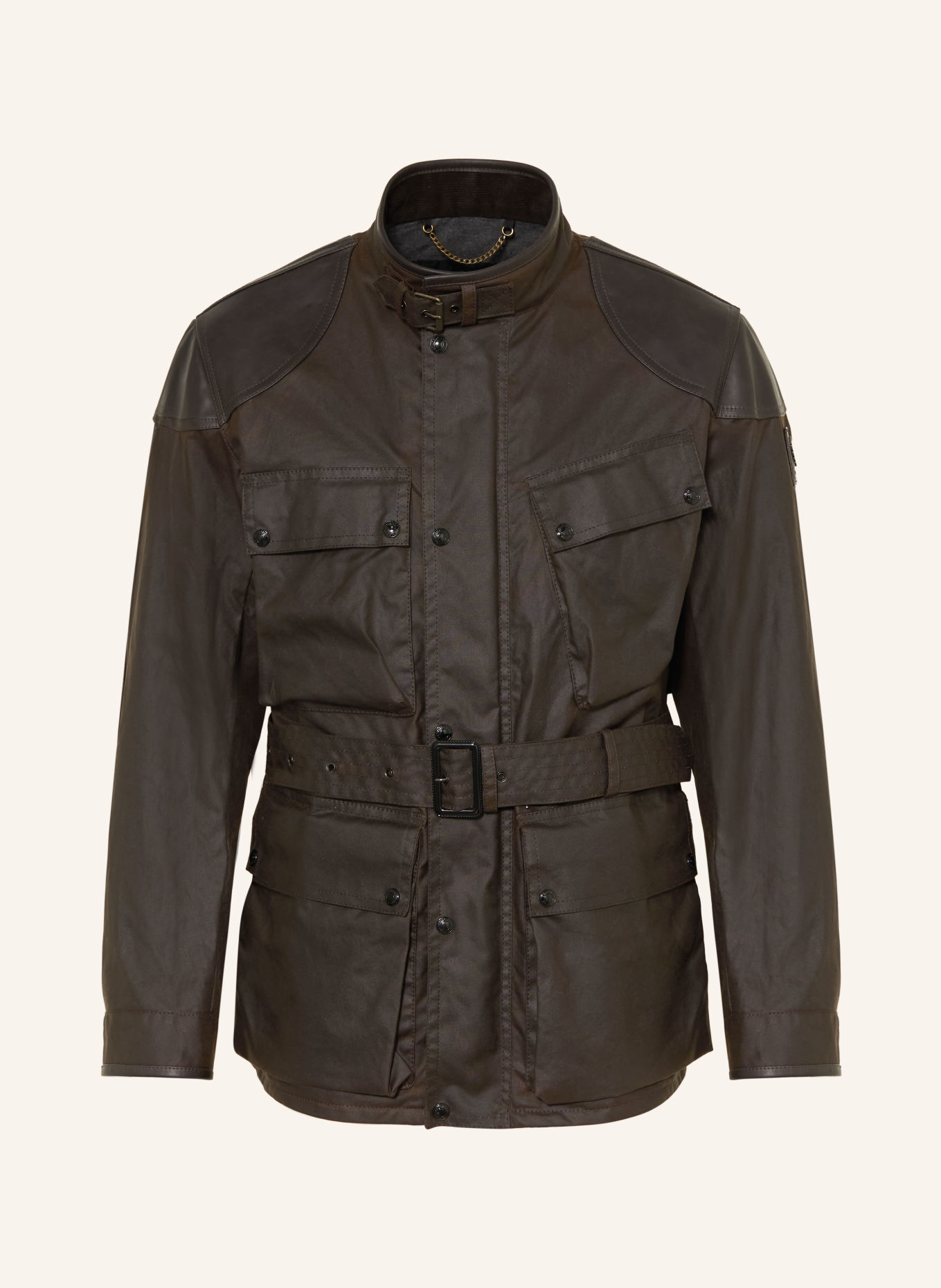 BELSTAFF TRIALMASTER PHOENIX Field Jacket: DARK BROWN