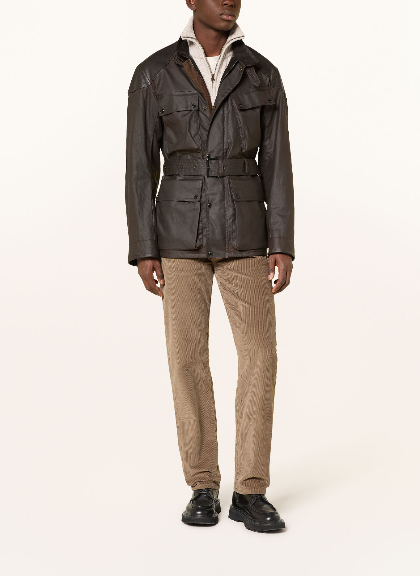 BELSTAFF TRIALMASTER PHOENIX Field Jacket: DARK BROWN