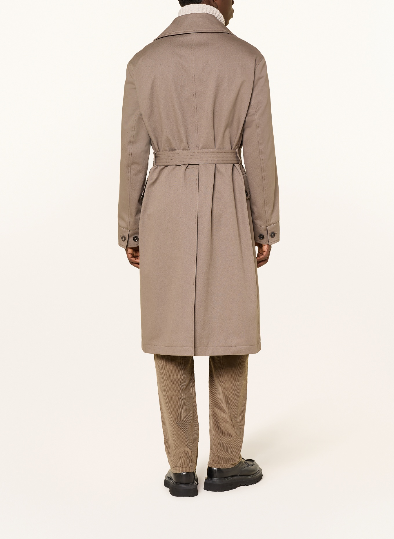 BELSTAFF SUPERSENIA Trench Coat: BEIGE
