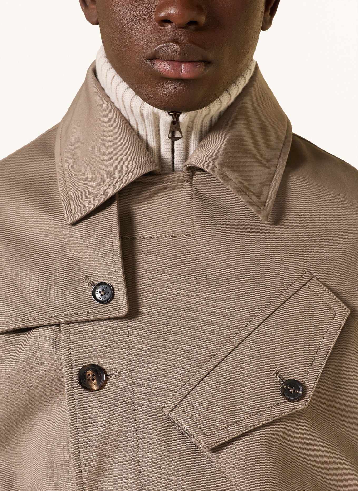 BELSTAFF SUPERSENIA Trench Coat: BEIGE