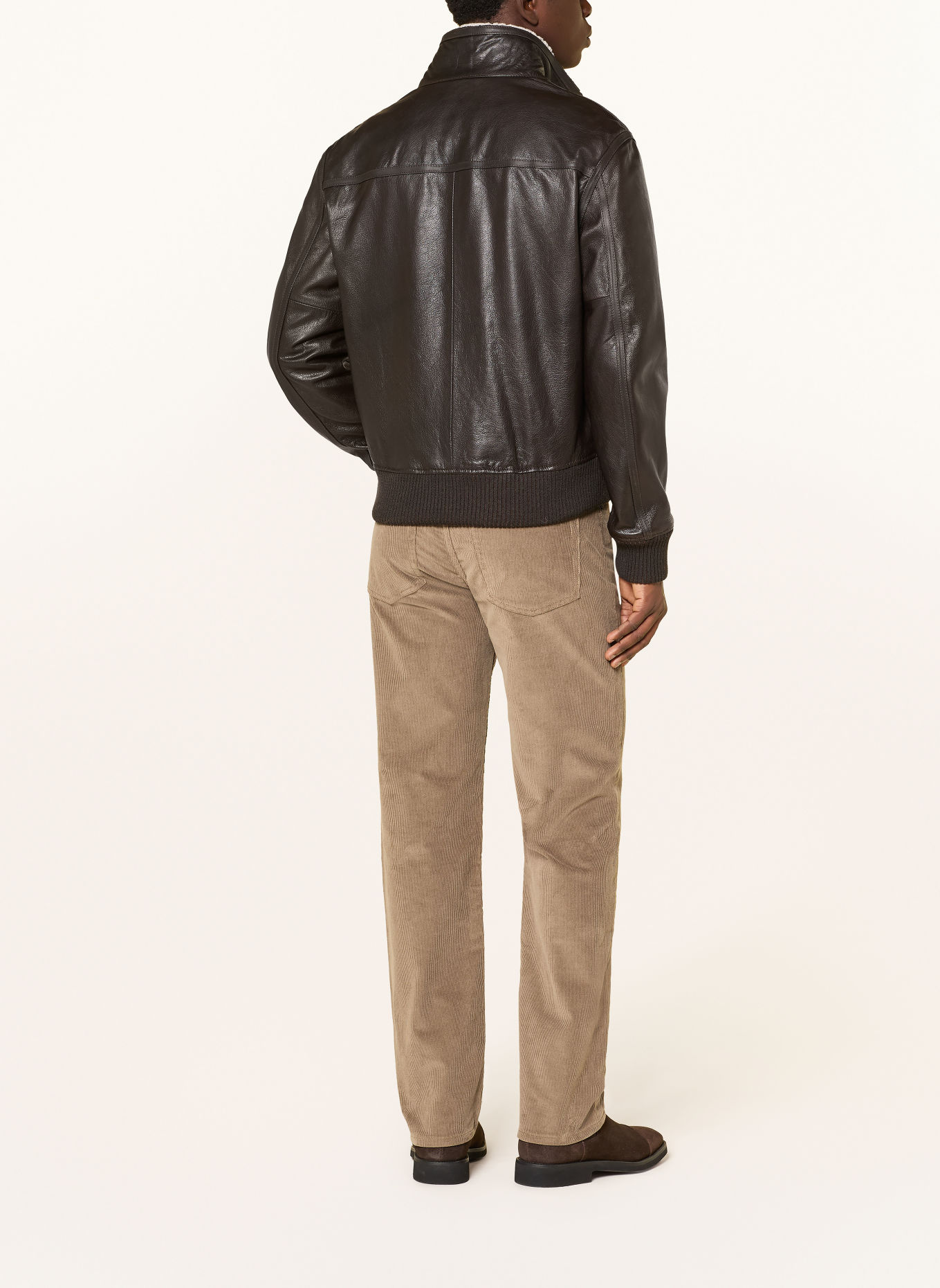 BELSTAFF Manšestrové kalhoty TRENTHAM Regular Fit: DSTTP Dusty Taupe