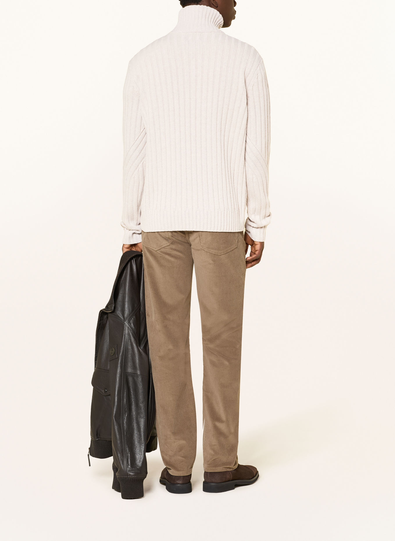 BELSTAFF Trui LINCOLN: BEIGE