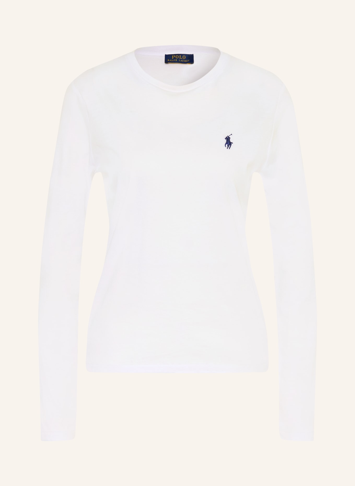 POLO RALPH LAUREN Longsleeve: WEISS