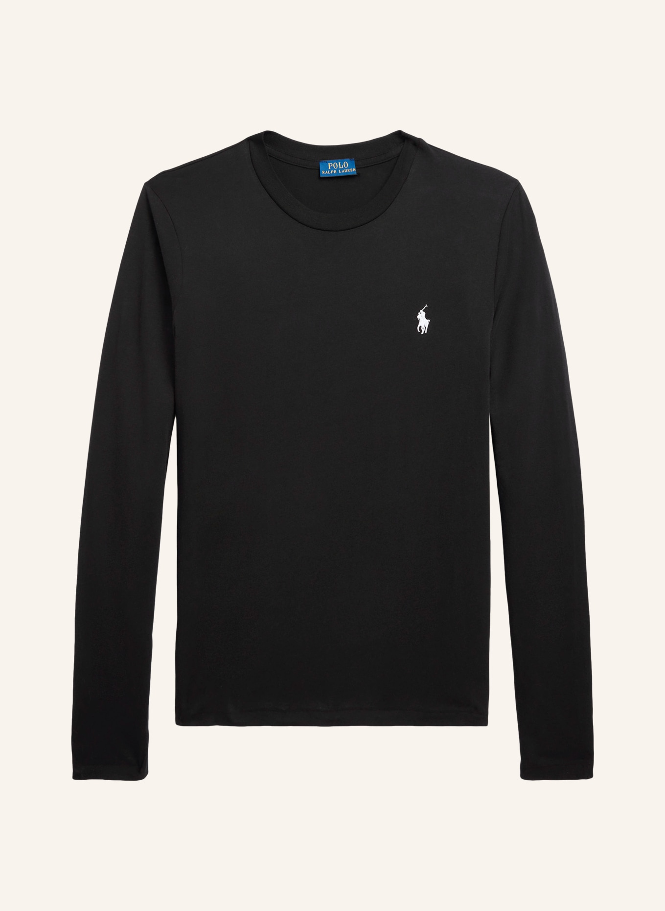 POLO RALPH LAUREN T-shirt à manches longues: NOIR