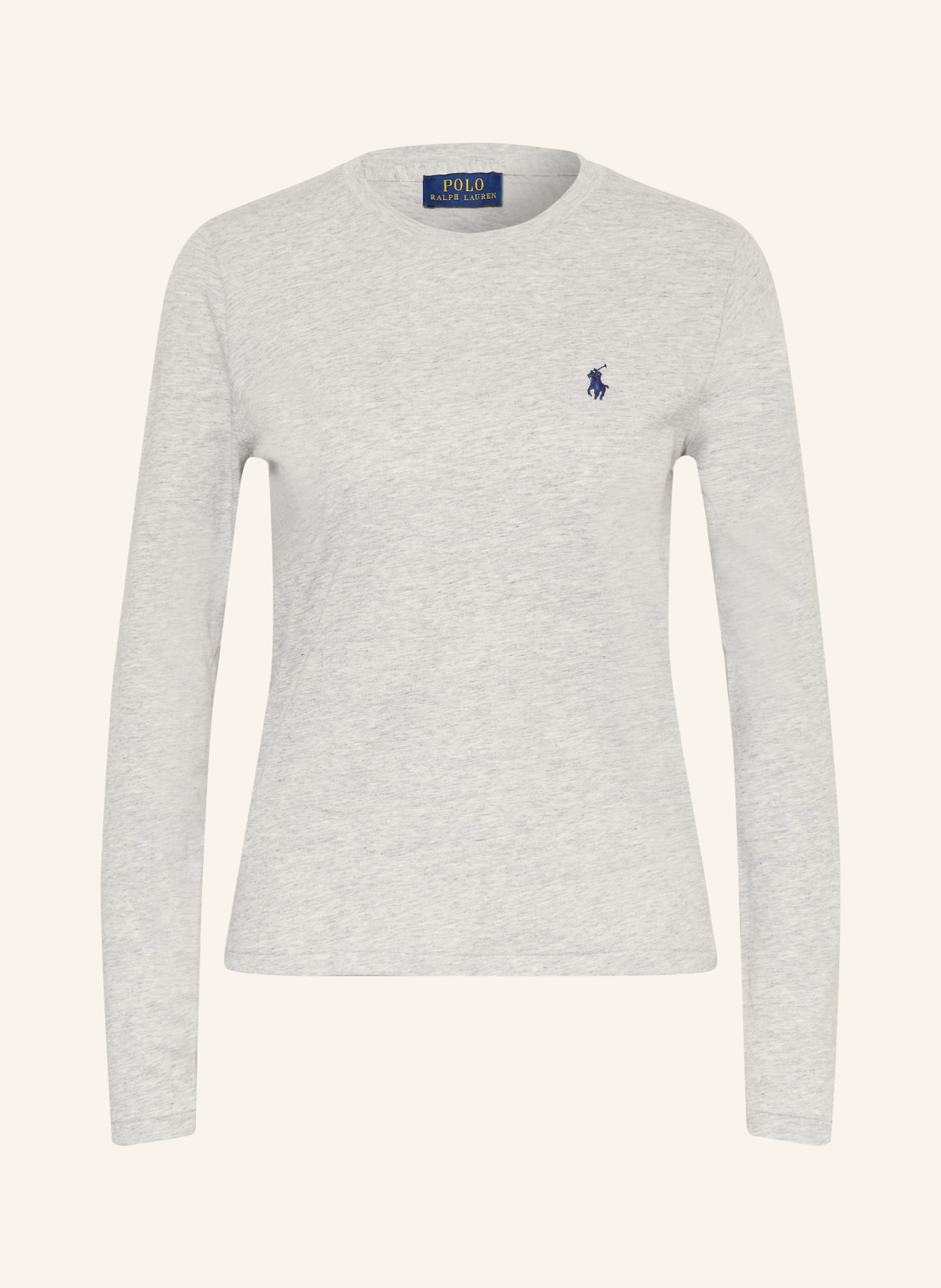POLO RALPH LAUREN Longsleeve: GRAU