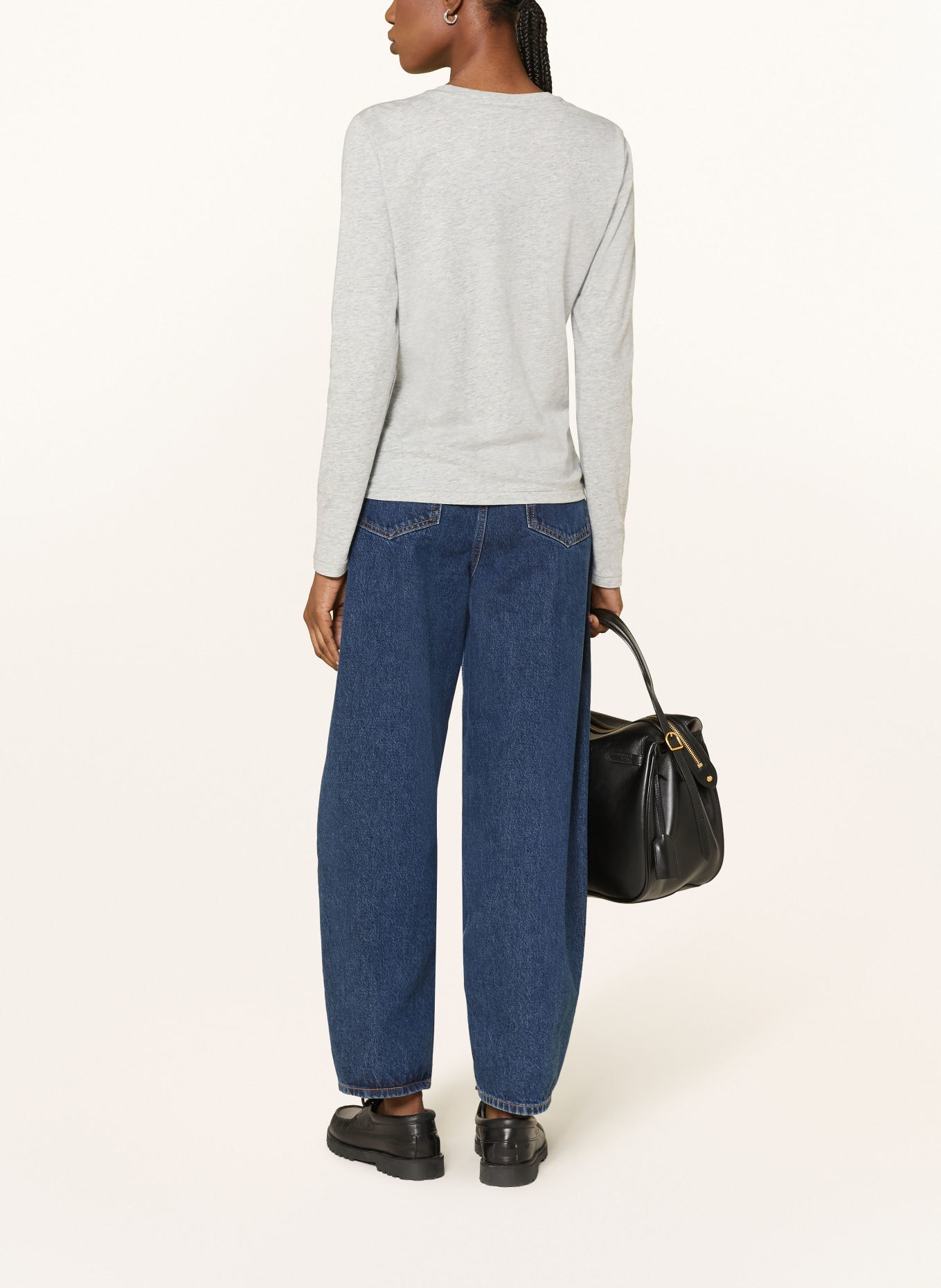 POLO RALPH LAUREN Longsleeve: GRAU