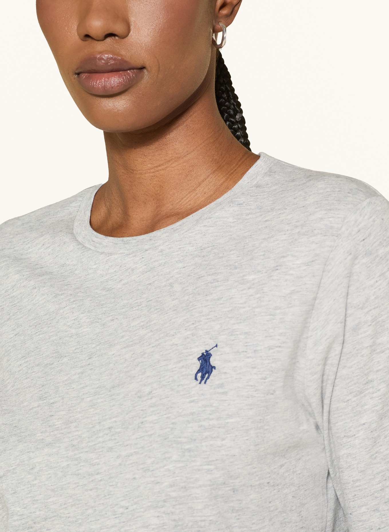 POLO RALPH LAUREN Longsleeve: GRAU