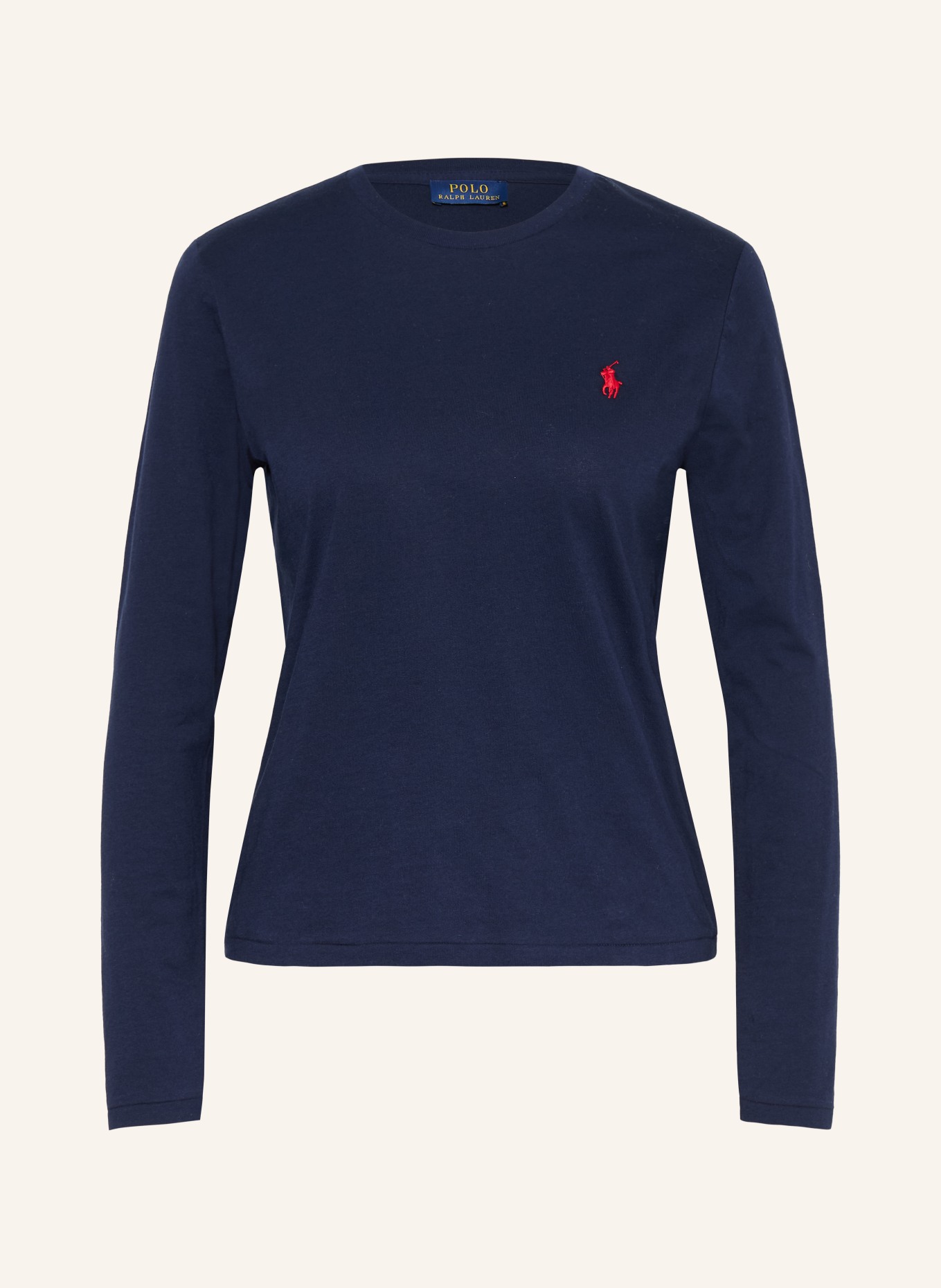 POLO RALPH LAUREN Koszulka z długim rękawem: GRANATOWY