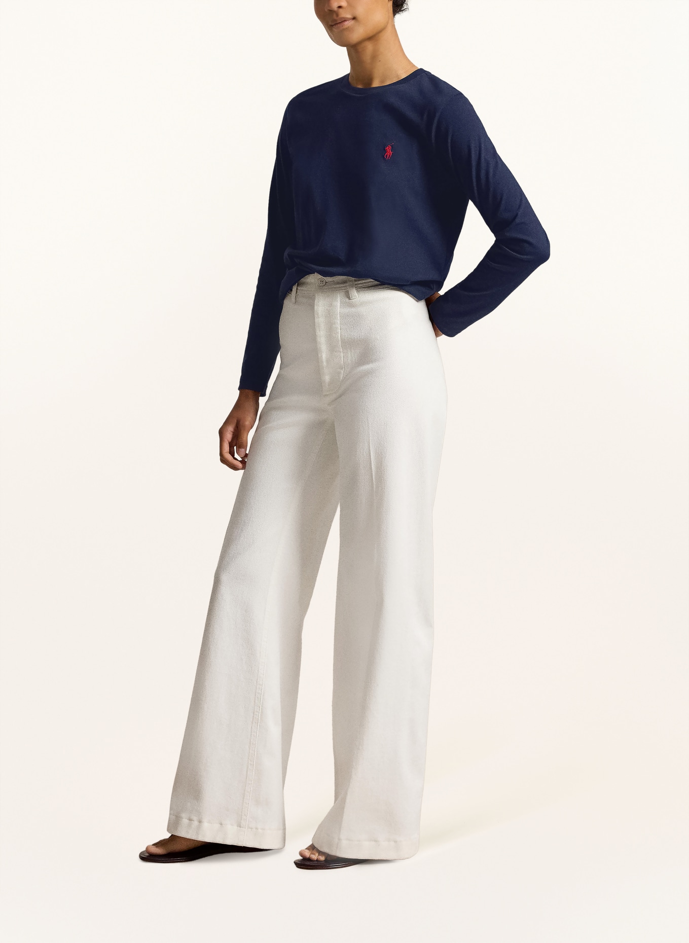 POLO RALPH LAUREN Longsleeve: DUNKELBLAU