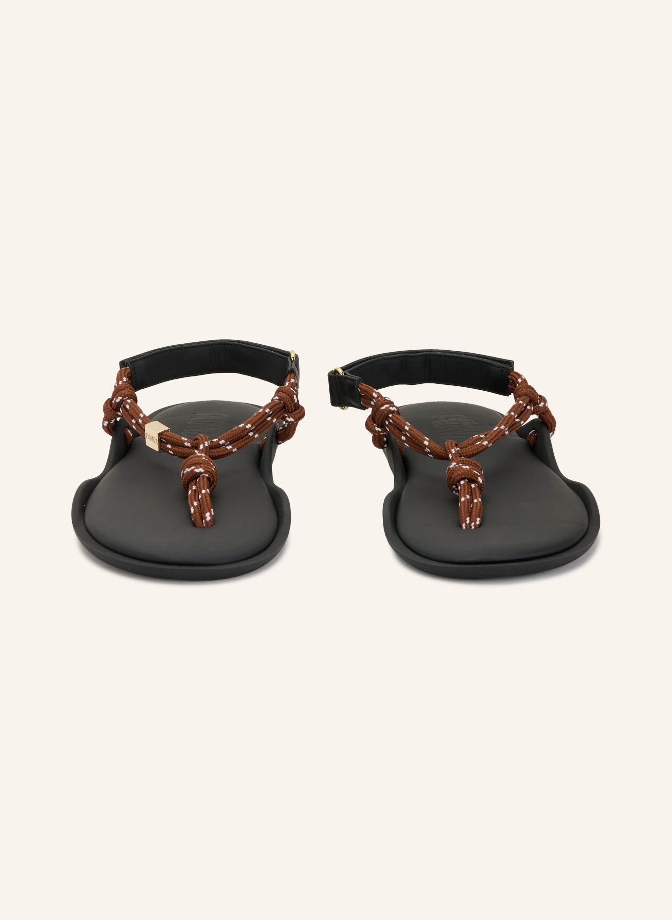 Flòwze teenverdelers: BRUIN / WIT