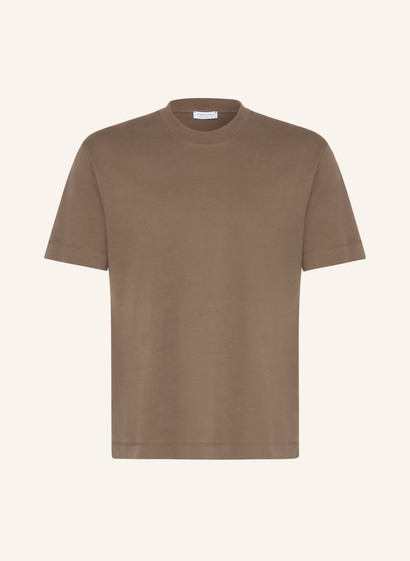 Sunspel T-Shirt: TAUPE