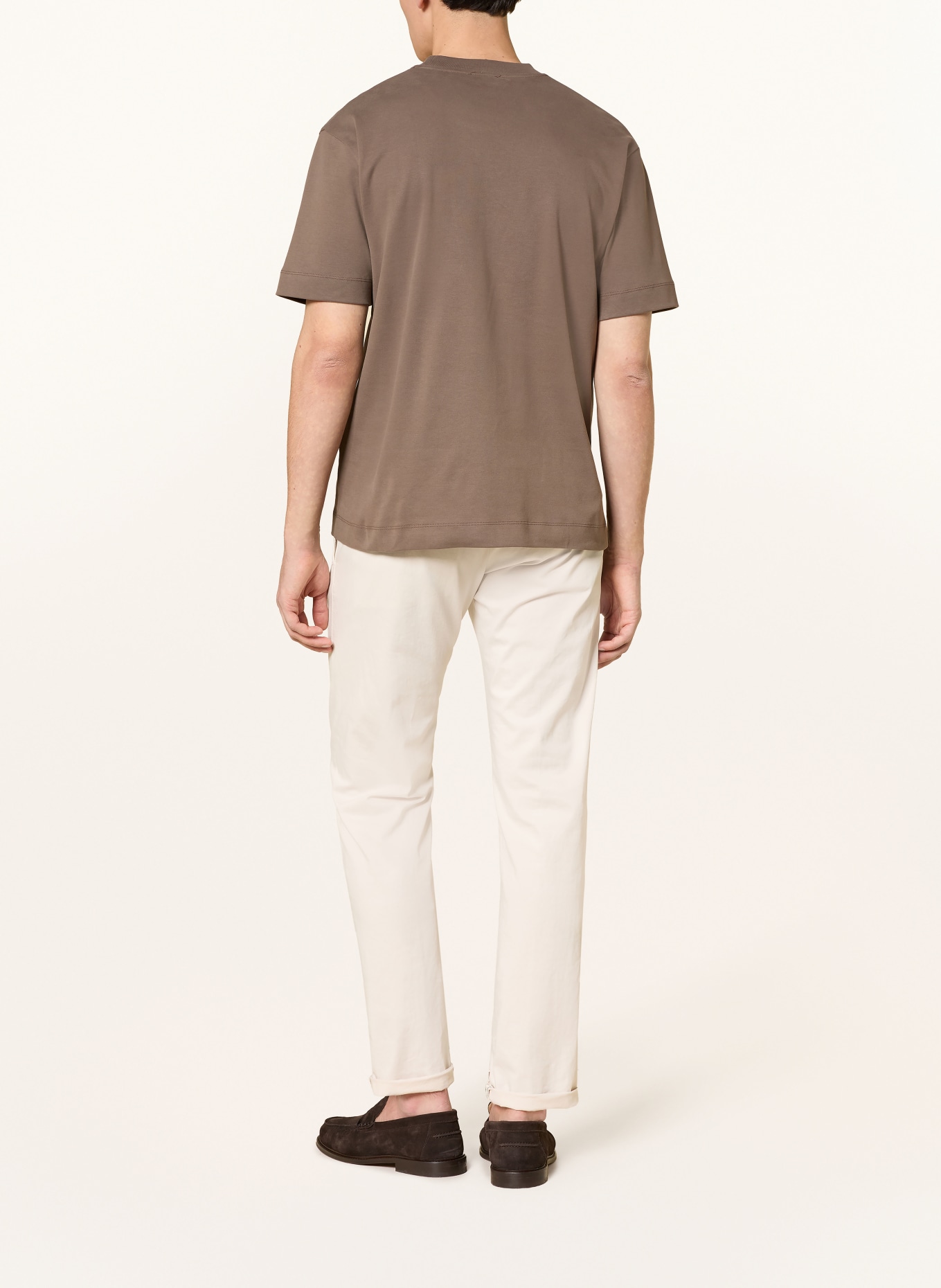 Sunspel T-Shirt: TAUPE