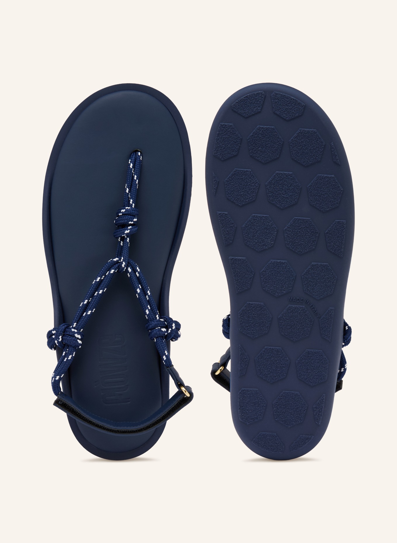 Flòwze Zehentrenner: DUNKELBLAU