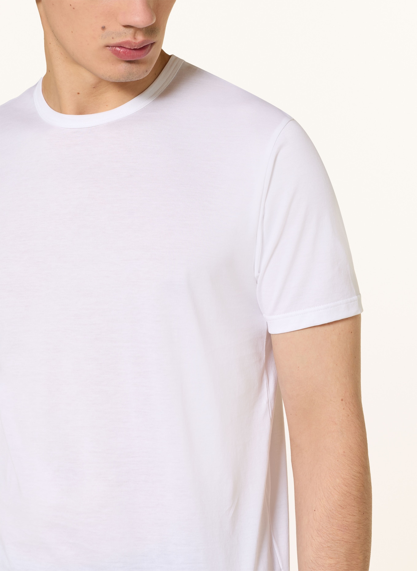 Sunspel T-Shirt: WEISS