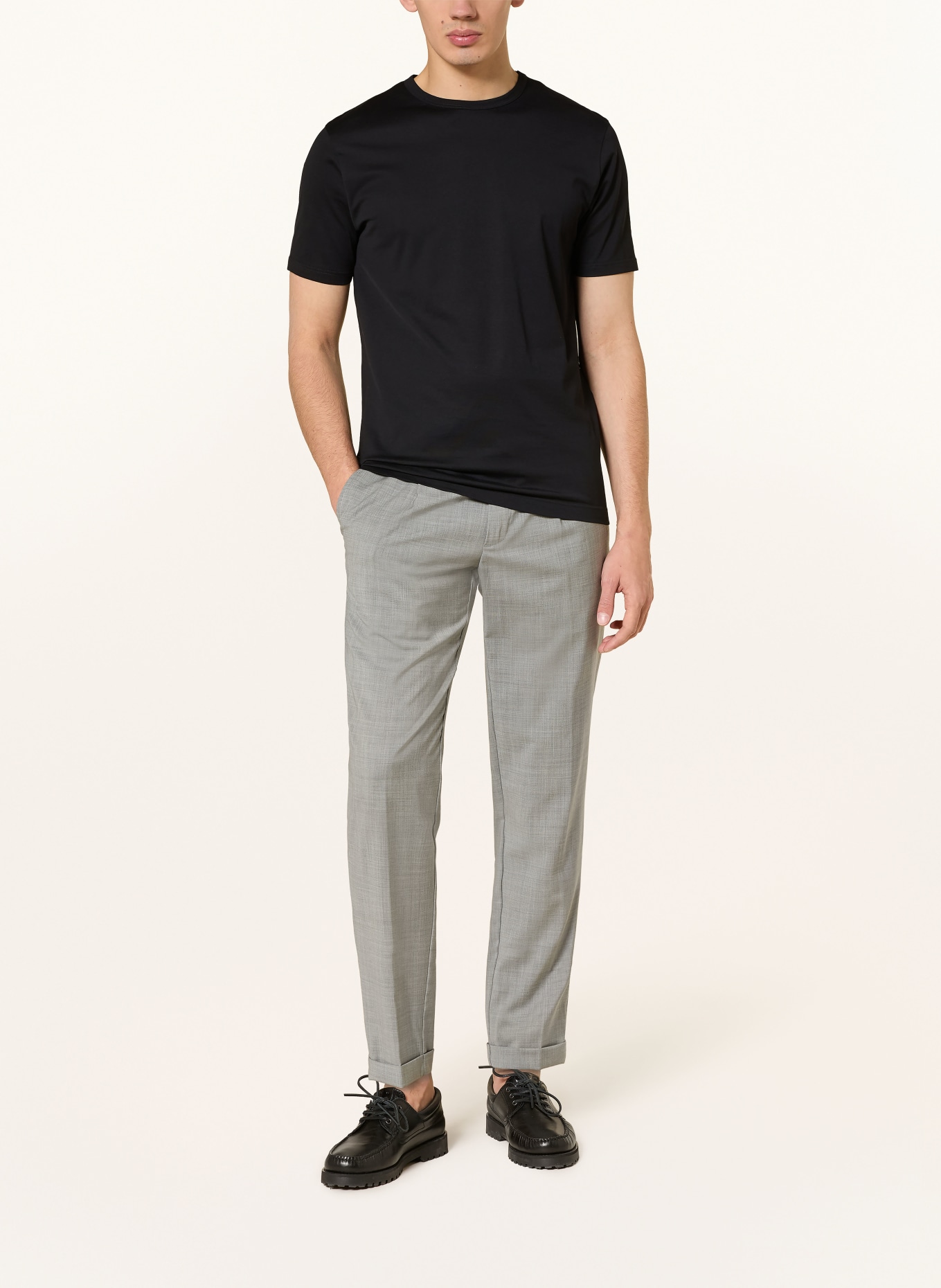 Sunspel T-Shirt: SCHWARZ