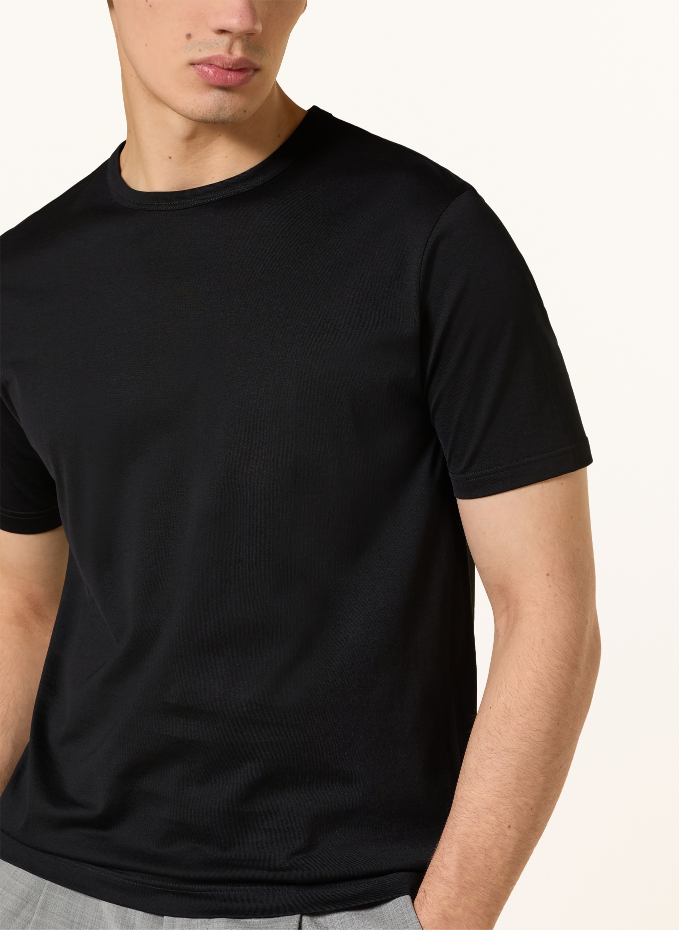 Sunspel T-Shirt: SCHWARZ