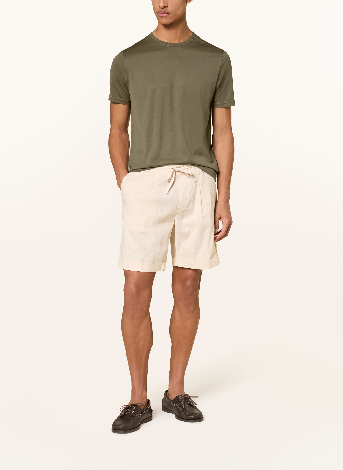 Sunspel T-Shirt: DUNKELGRÜN