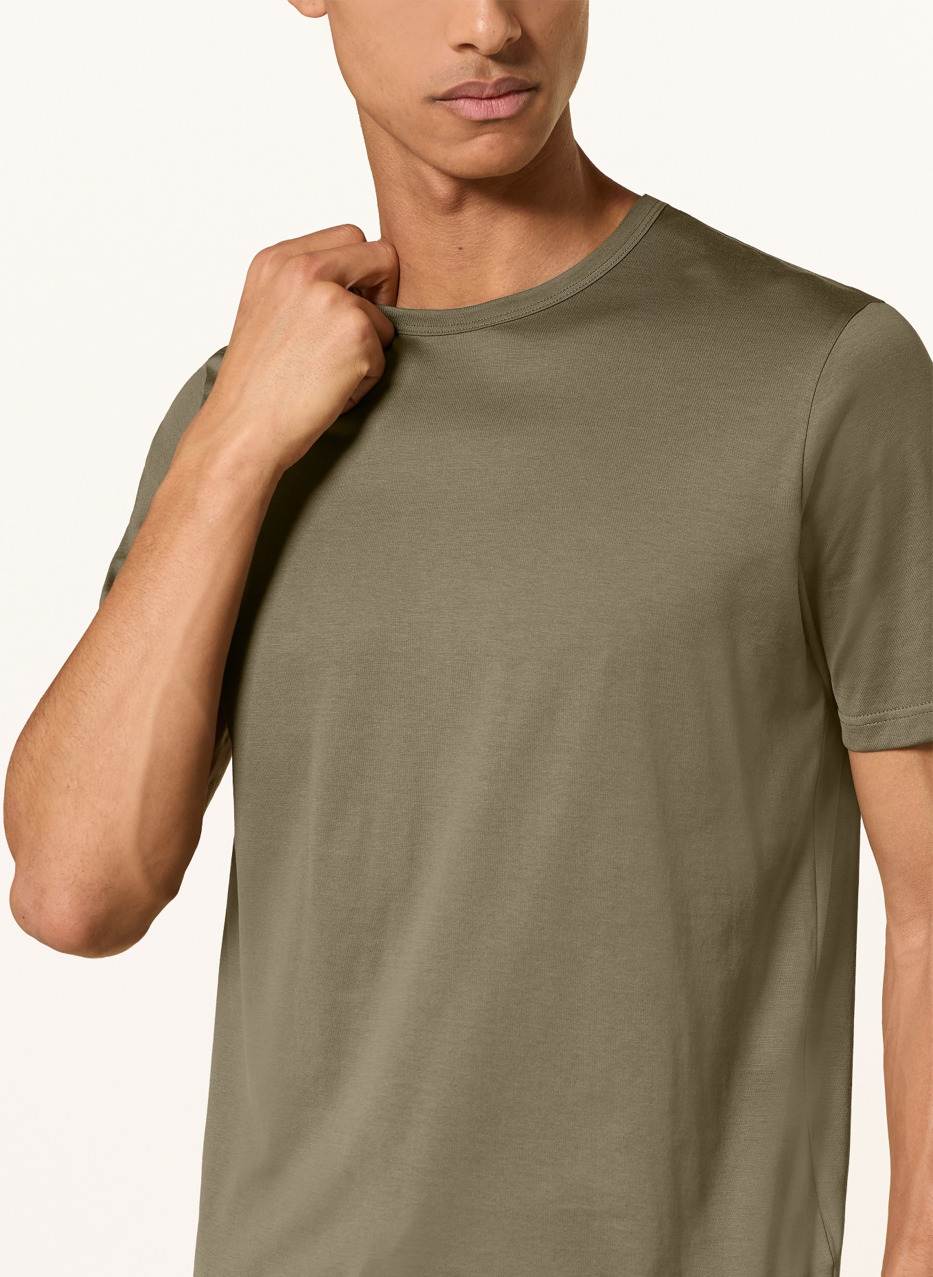 Sunspel T-Shirt: DUNKELGRÜN