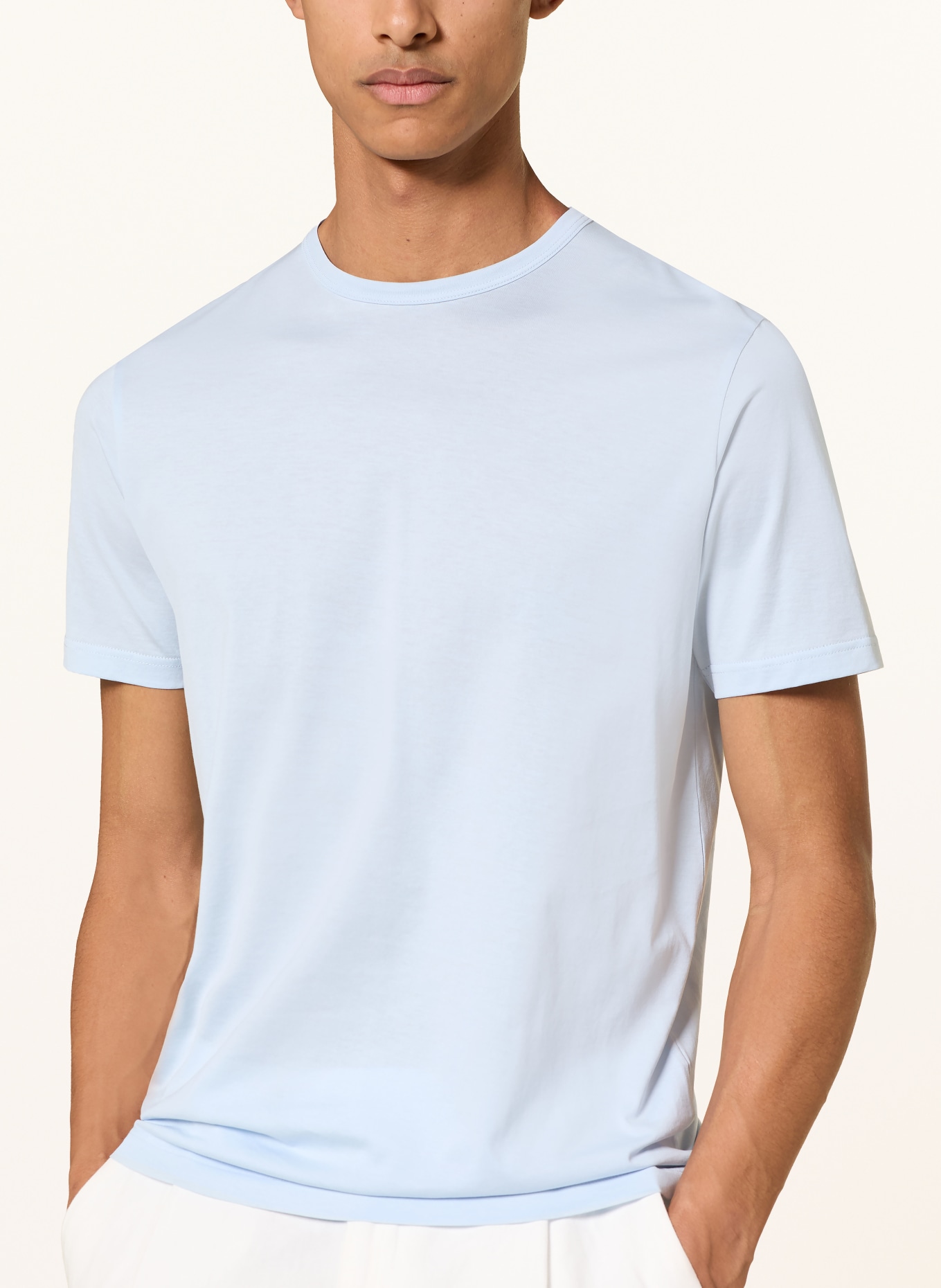 Sunspel T-shirt: BLEU CLAIR