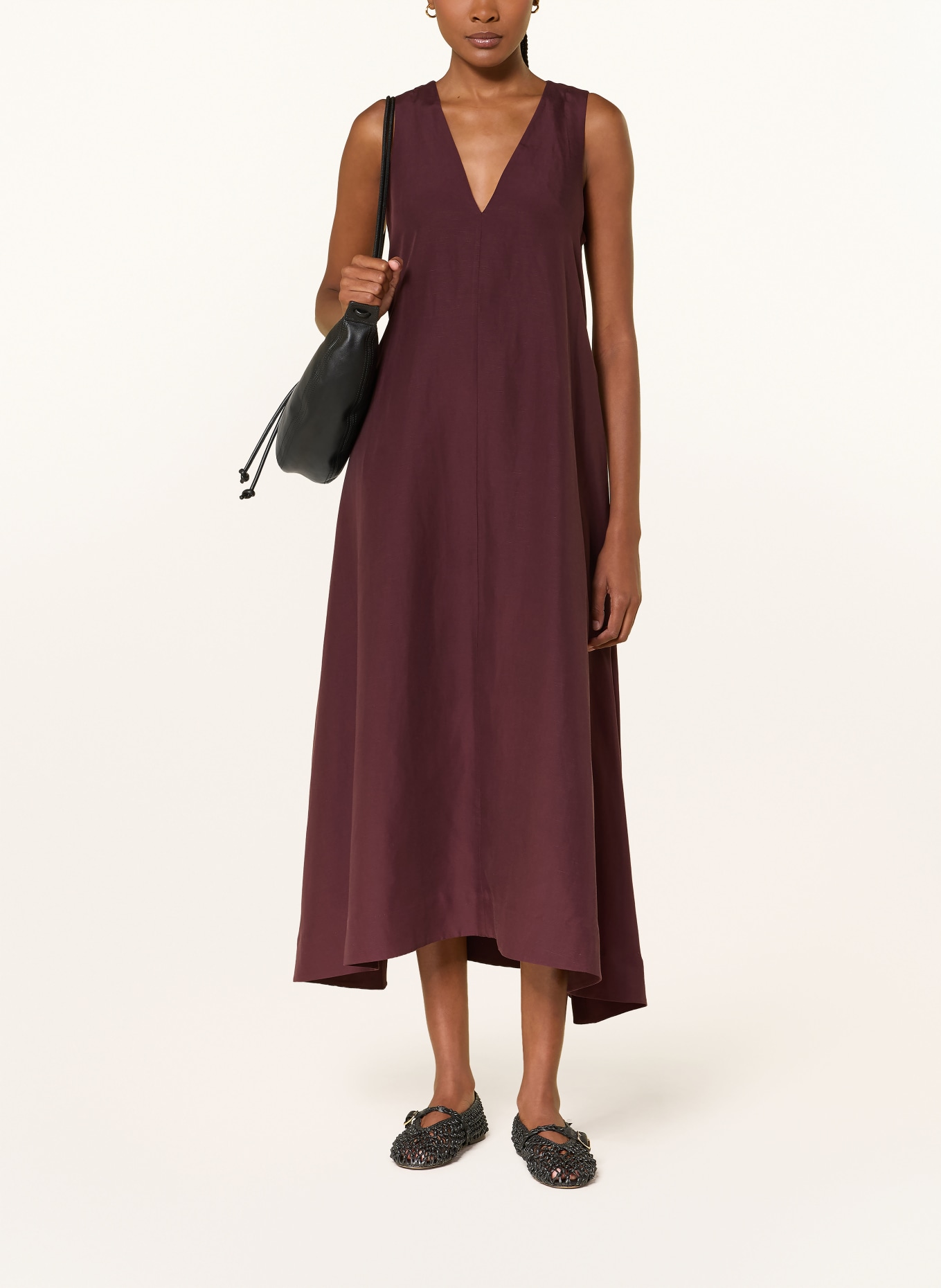 COS Šaty: TMAVĚ ČERVENÁ