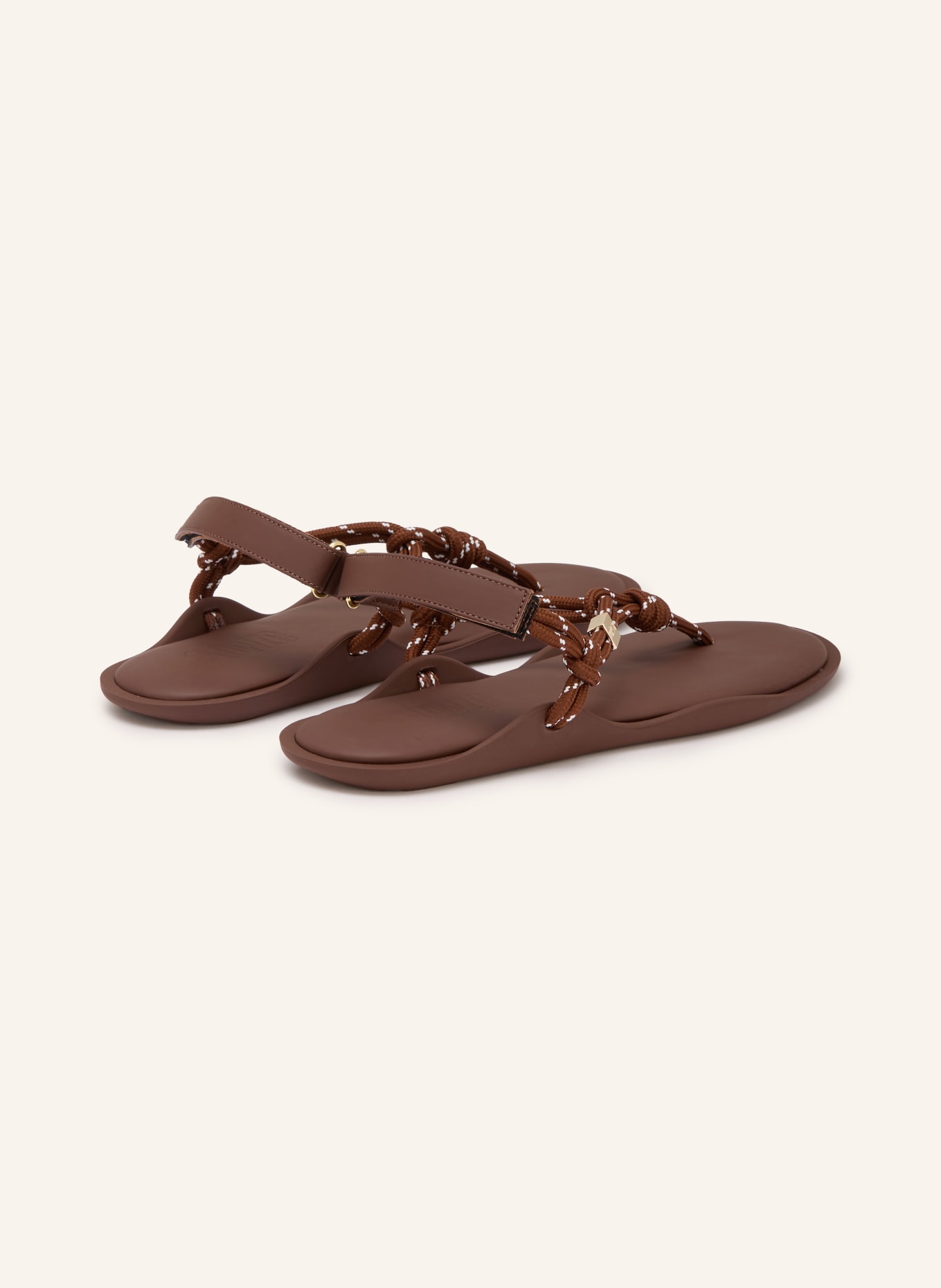 Flòwze toe separators: DARK BROWN