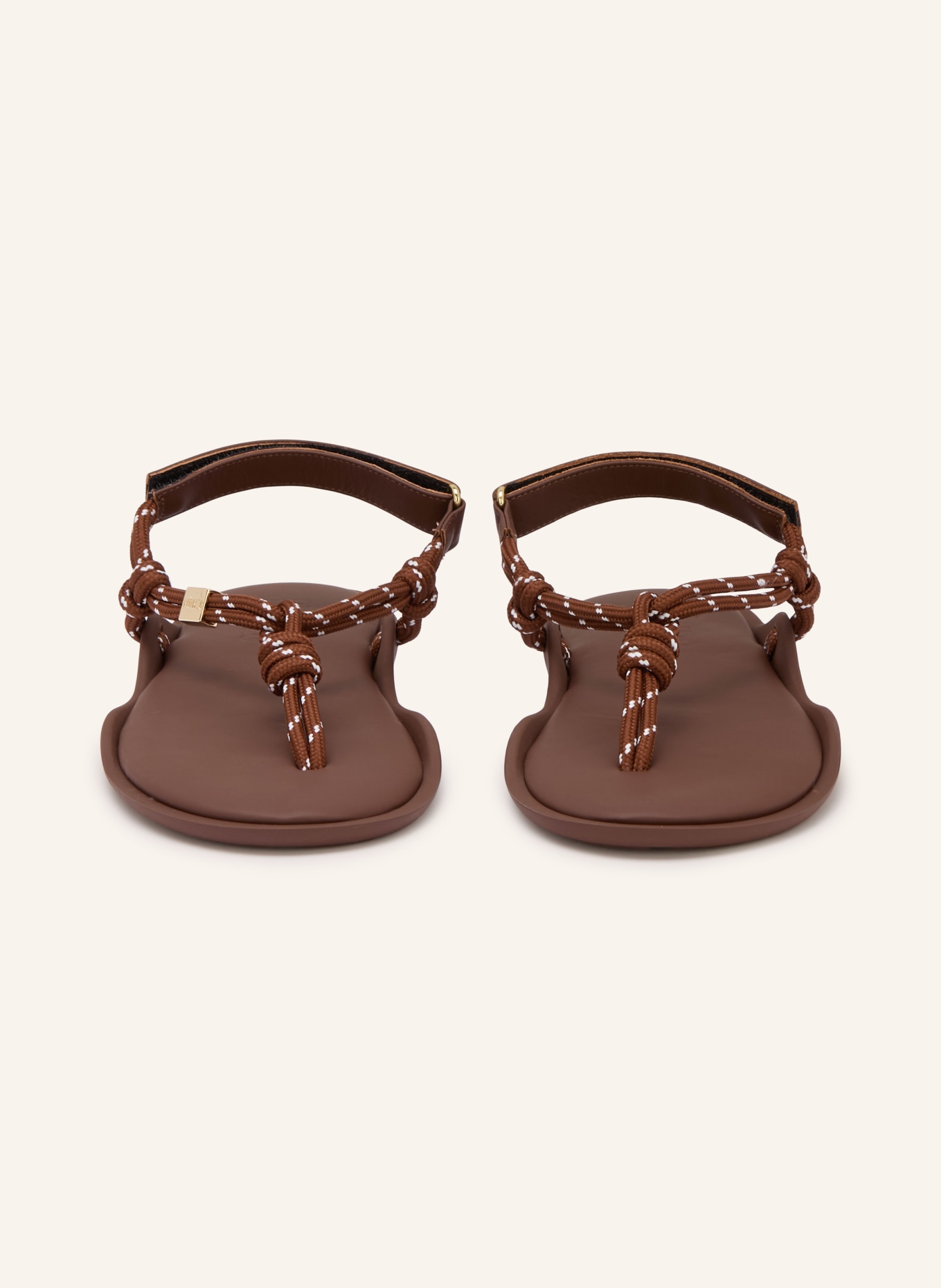 Flòwze toe separators: DARK BROWN