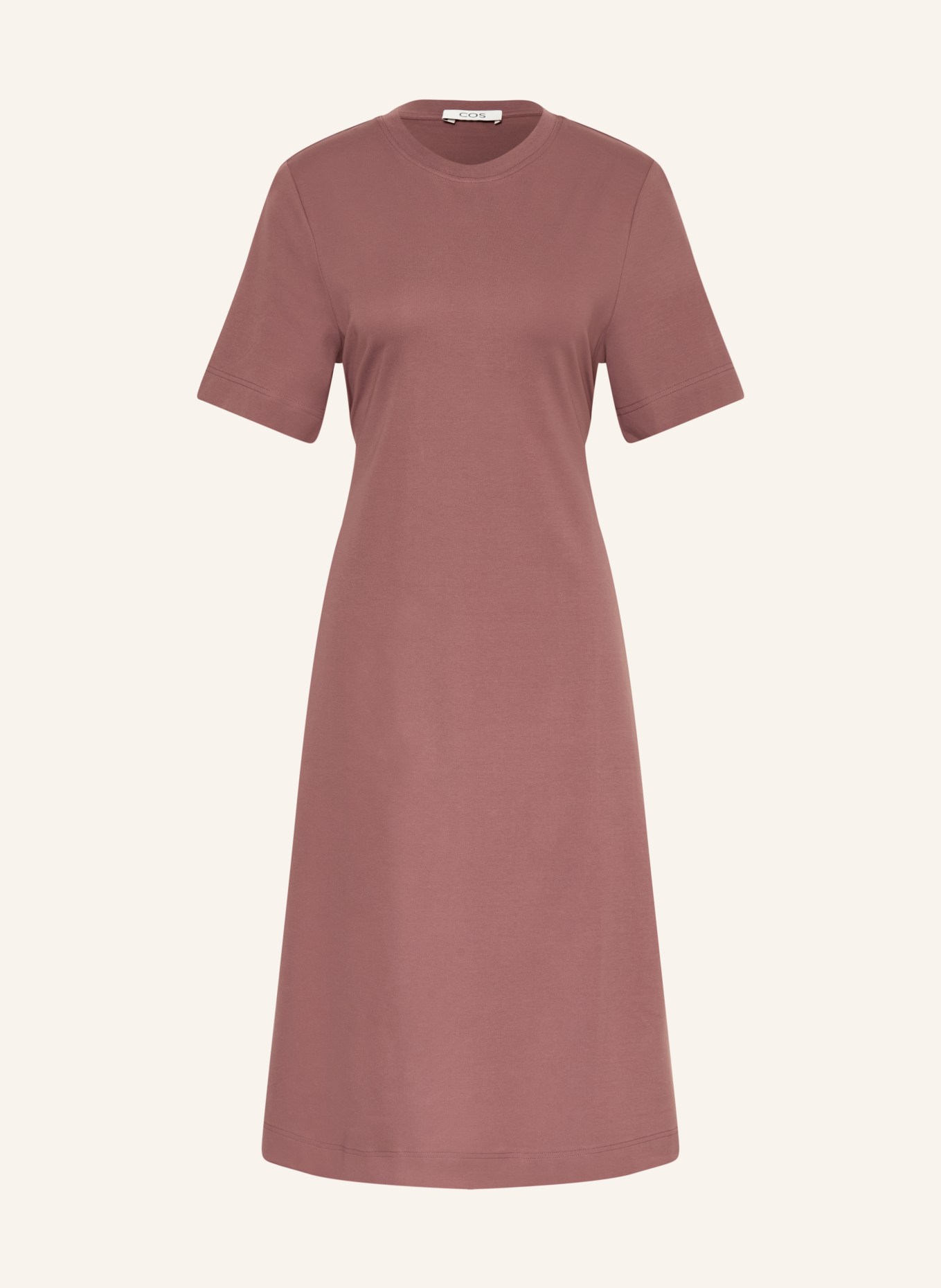 COS Sukienka z dżerseju: BRĄZOWY