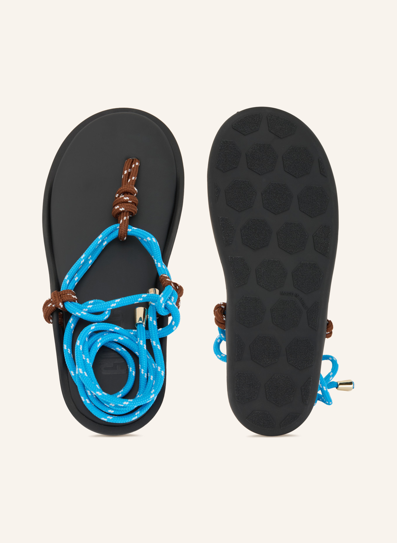 Flòwze teenverdelers: BLAUW / BRUIN / WIT